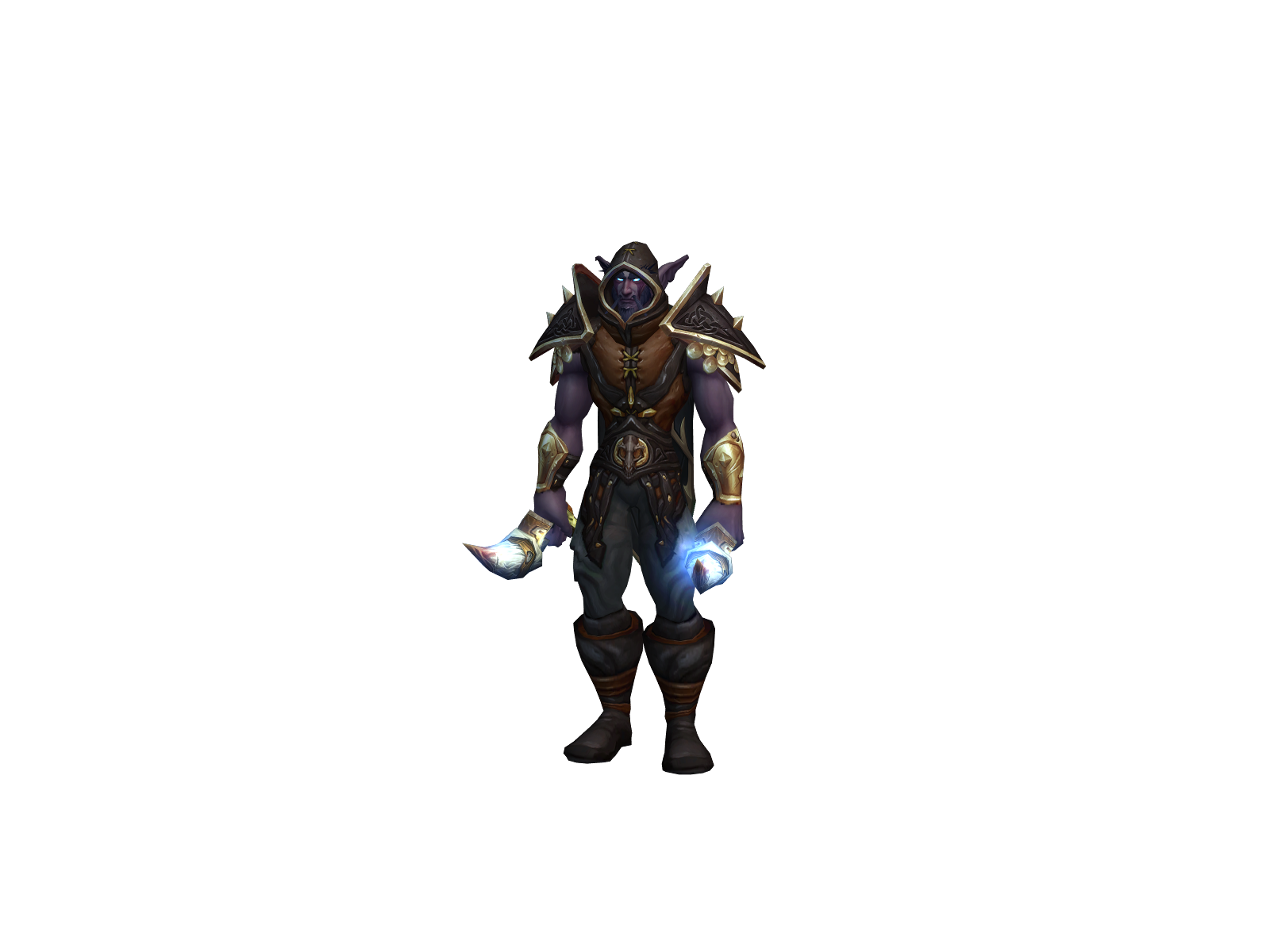 Doubleganked 3D character render