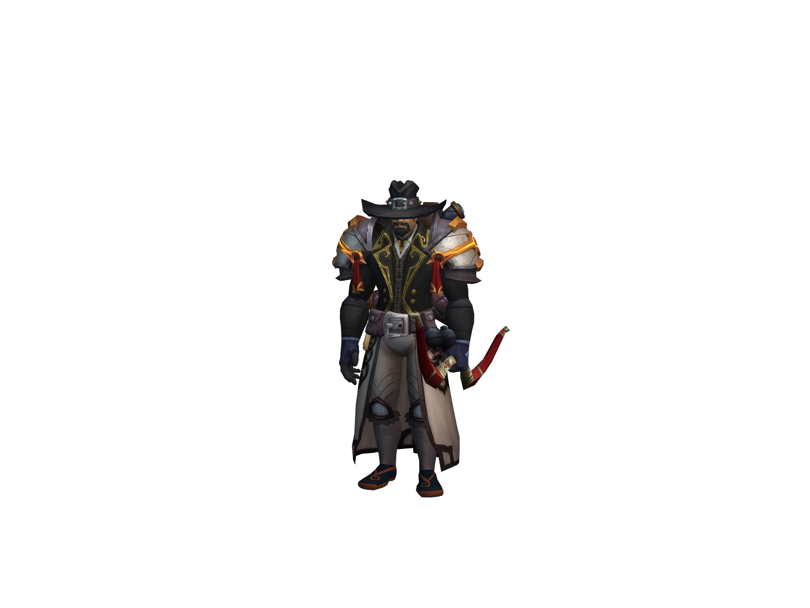 Harpia 3D character render