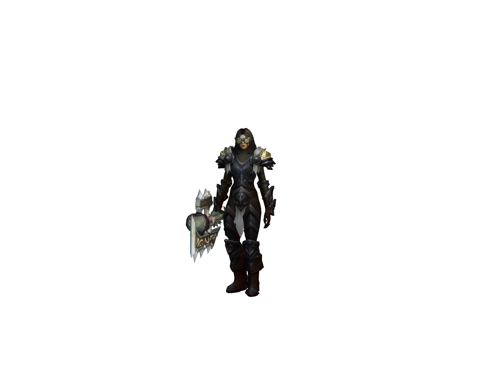 Cptnhuman 3D character render