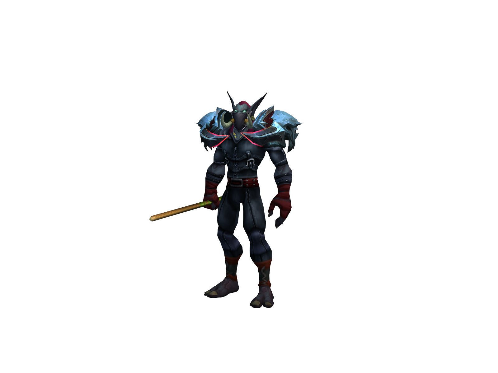Burlydude 3D character render