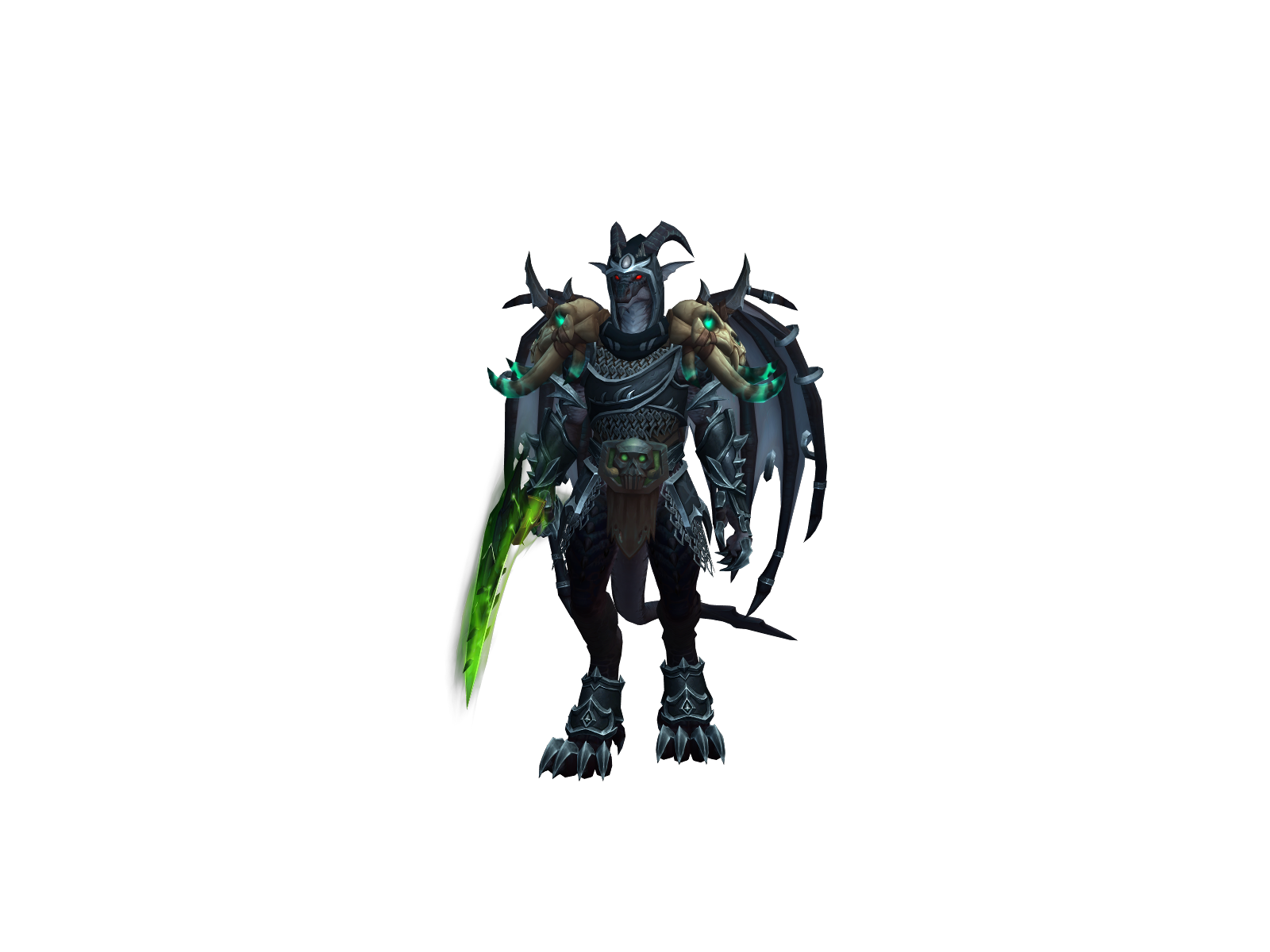 Evogrin 3D character render