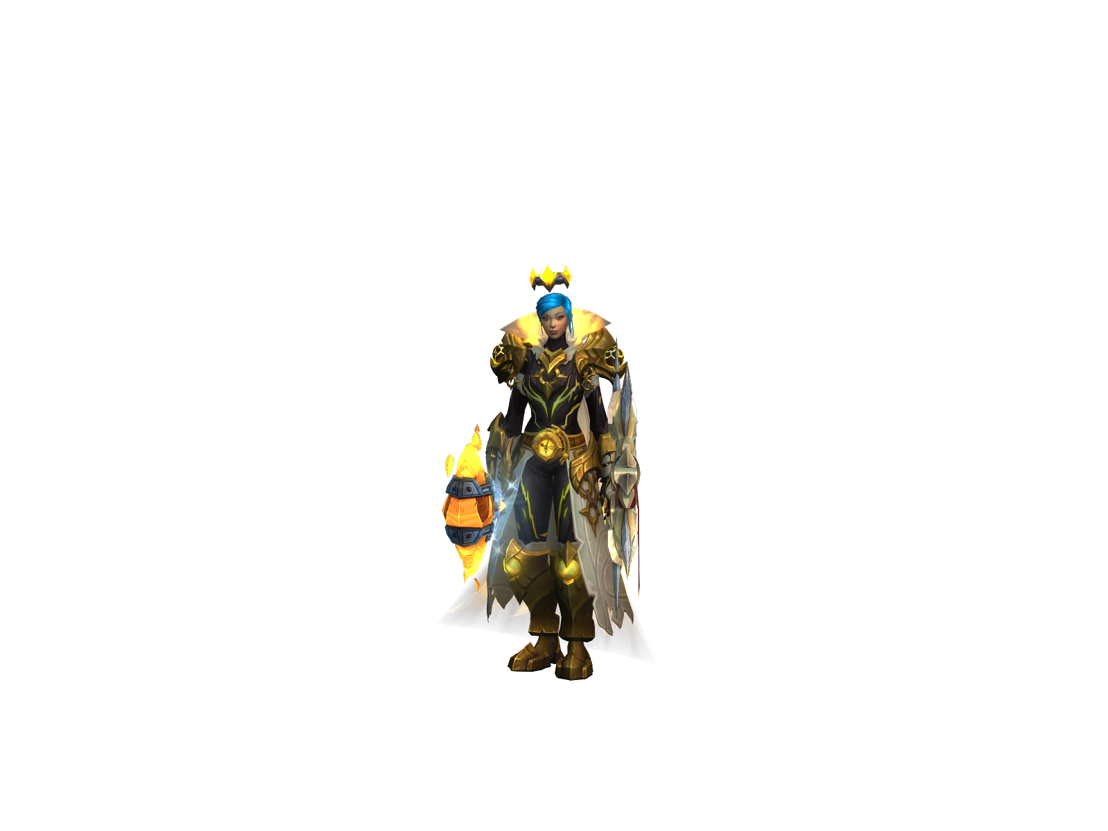 Zalysi 3D character render