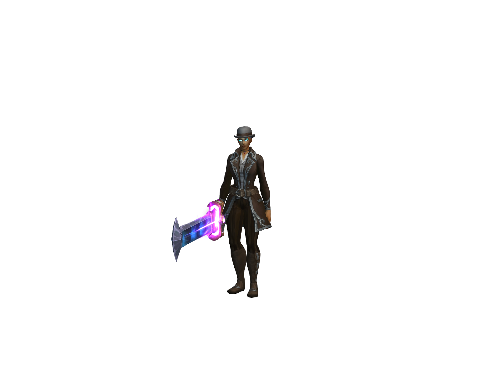 Sansamour 3D character render