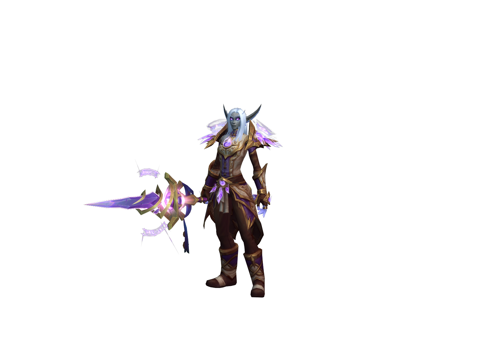 Brigidd 3D character render
