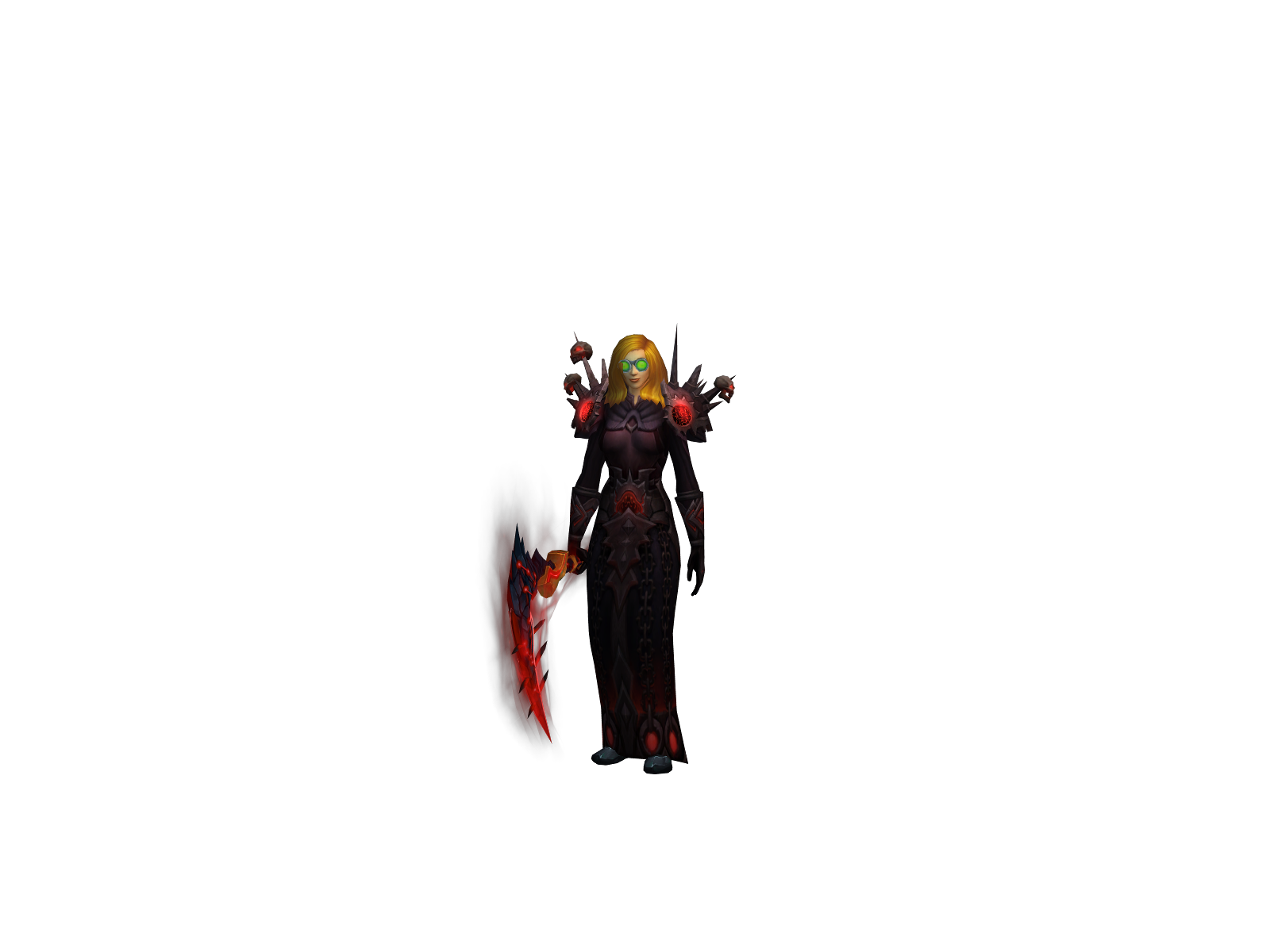 Oppress 3D character render
