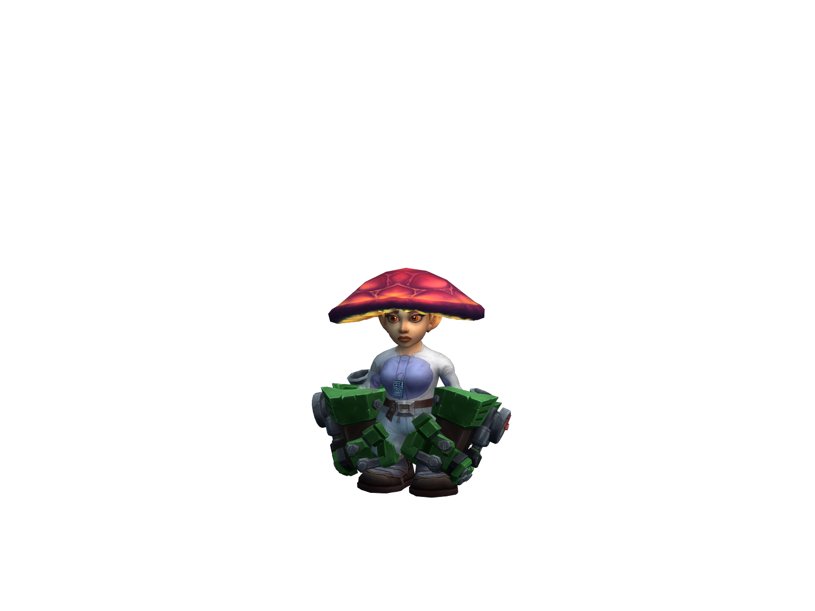 Thankyounext 3D character render