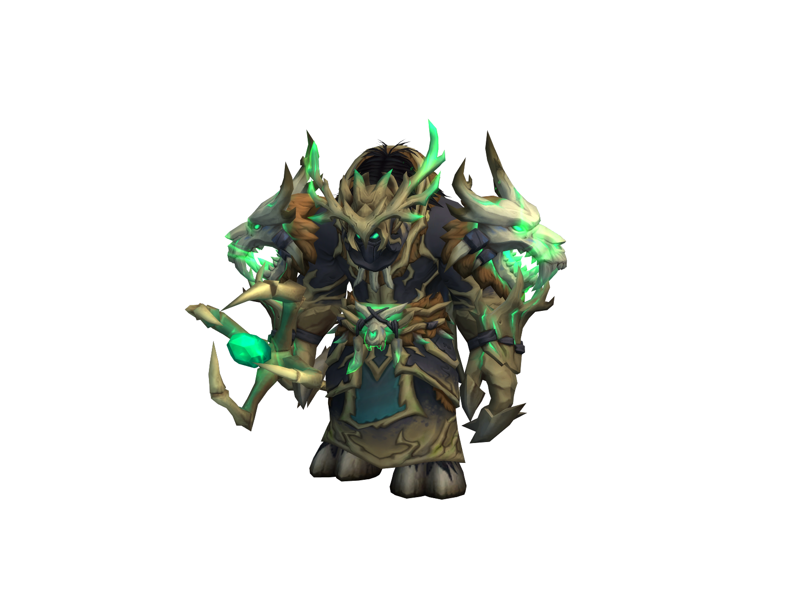 Rakuumn 3D character render