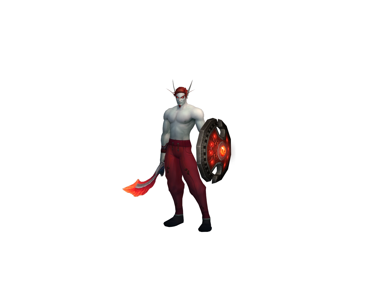 Beg 3D character render