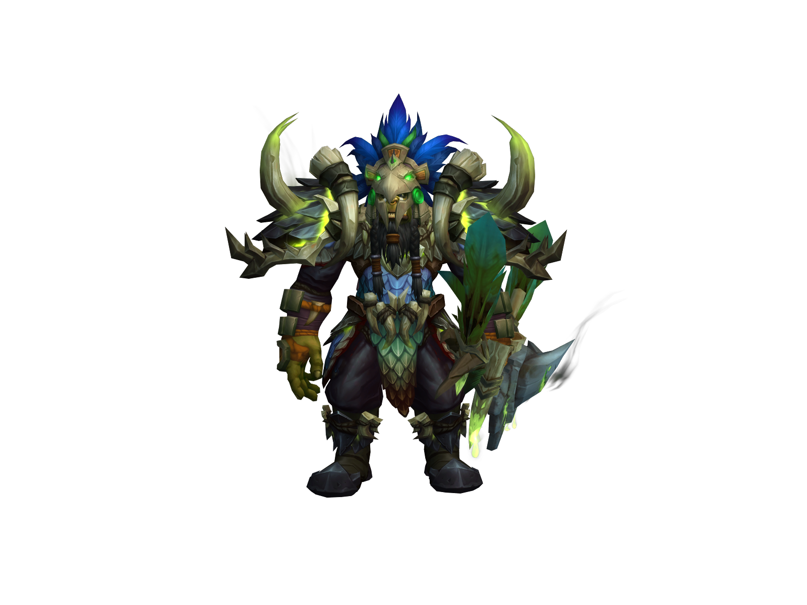 Lazyeye 3D character render
