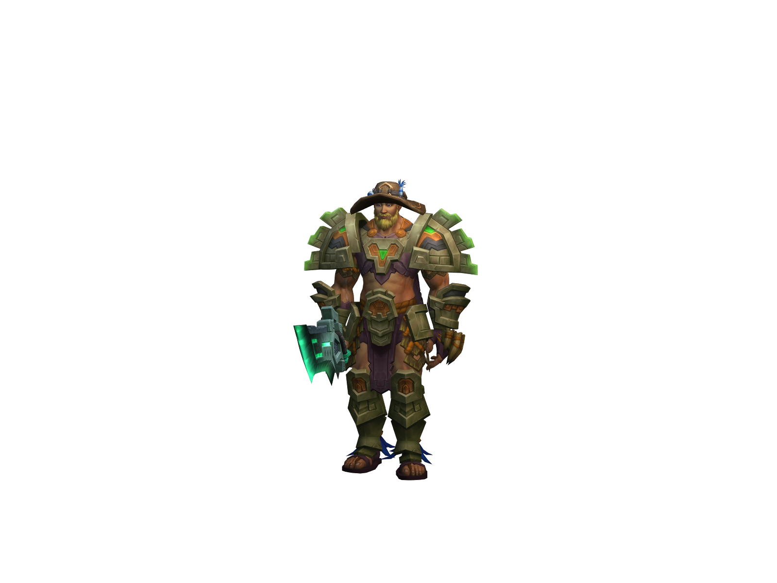 Audiq 3D character render