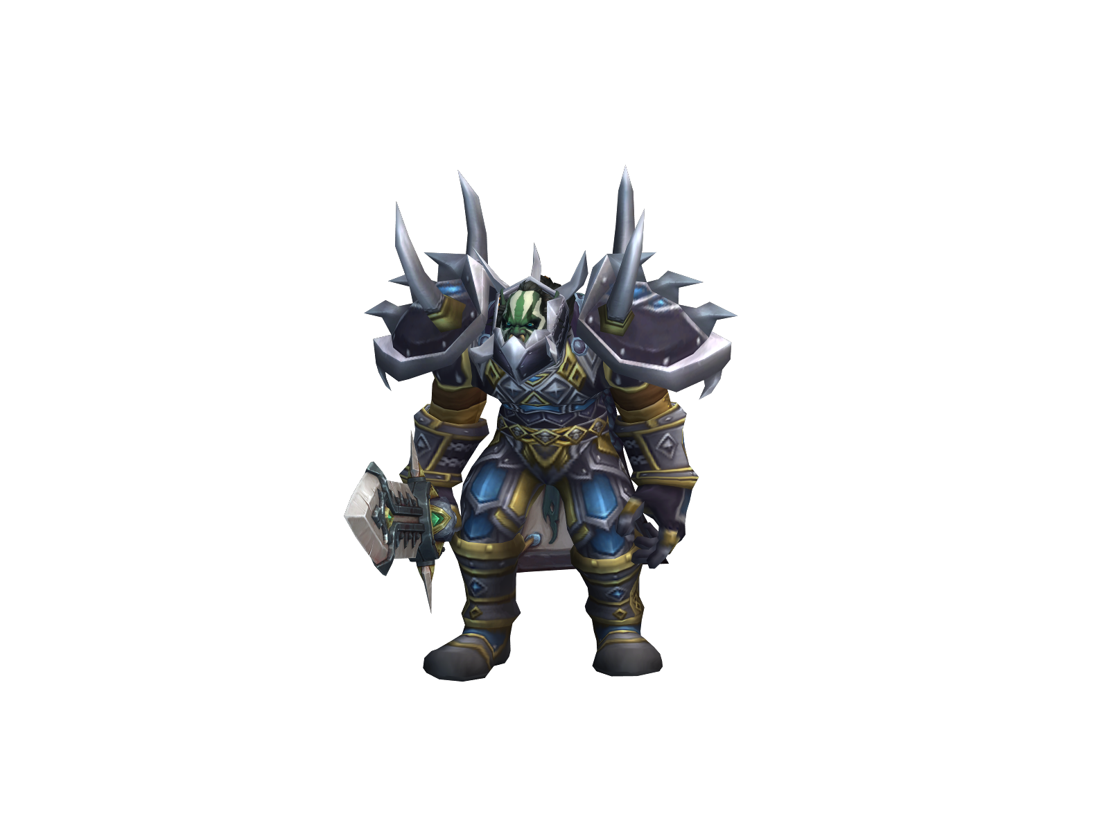 Vehement 3D character render