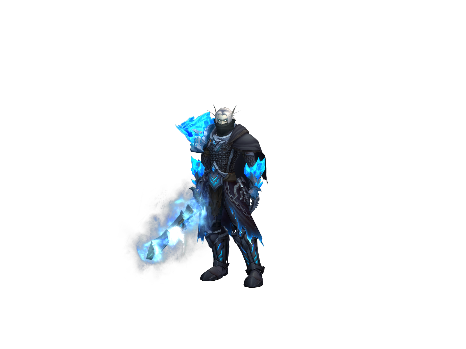 Delius 3D character render
