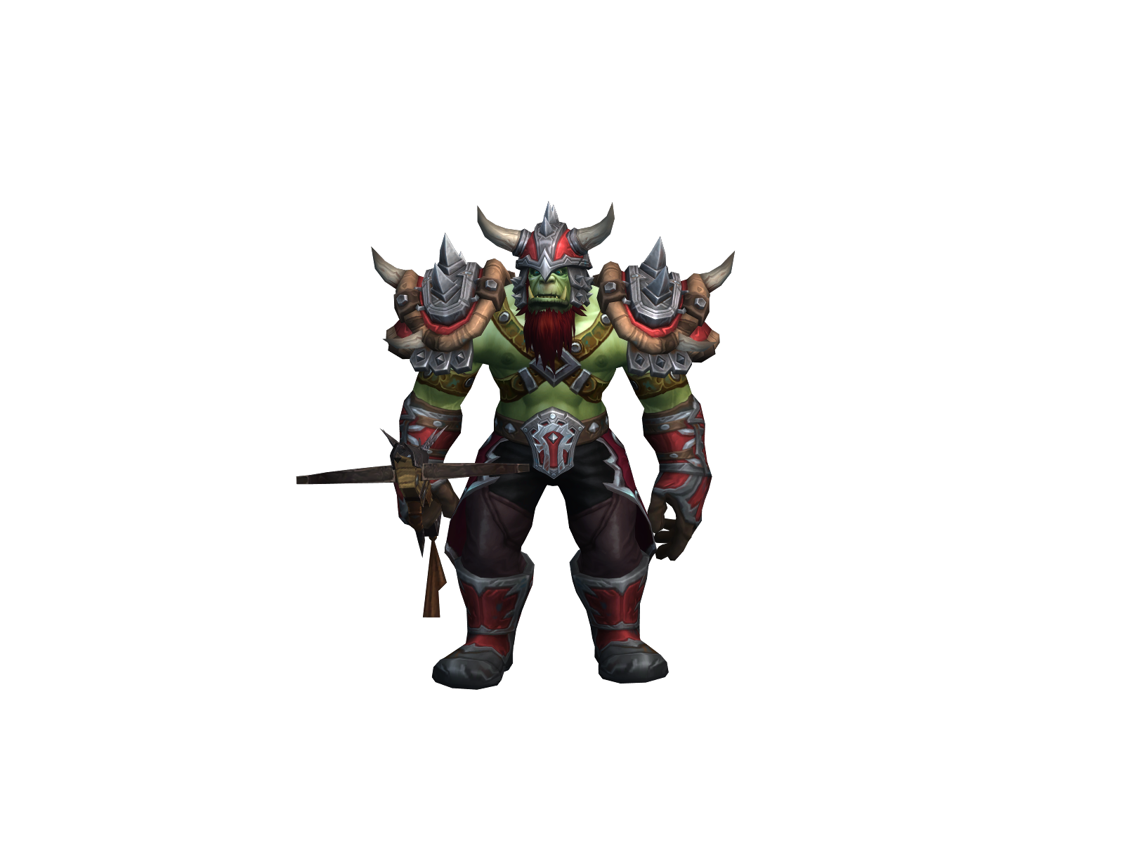 Grimmkrieger 3D character render