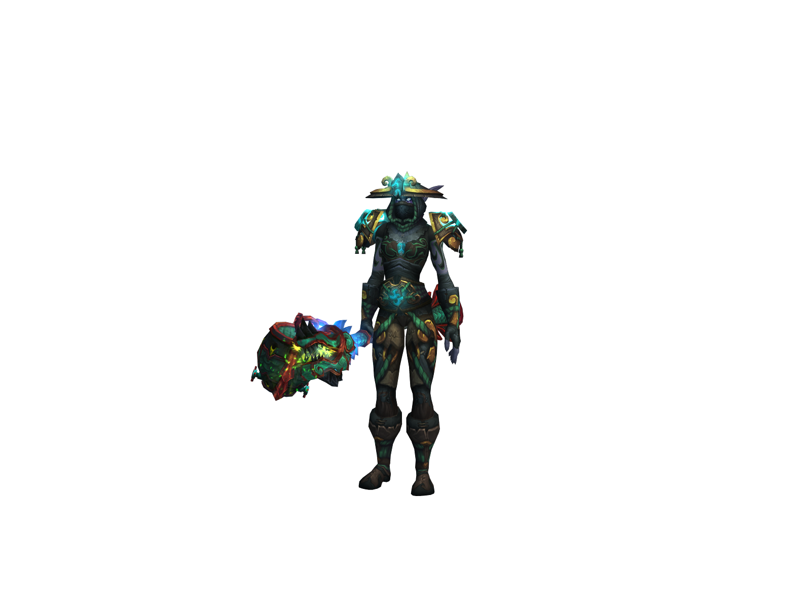 Kungfused 3D character render