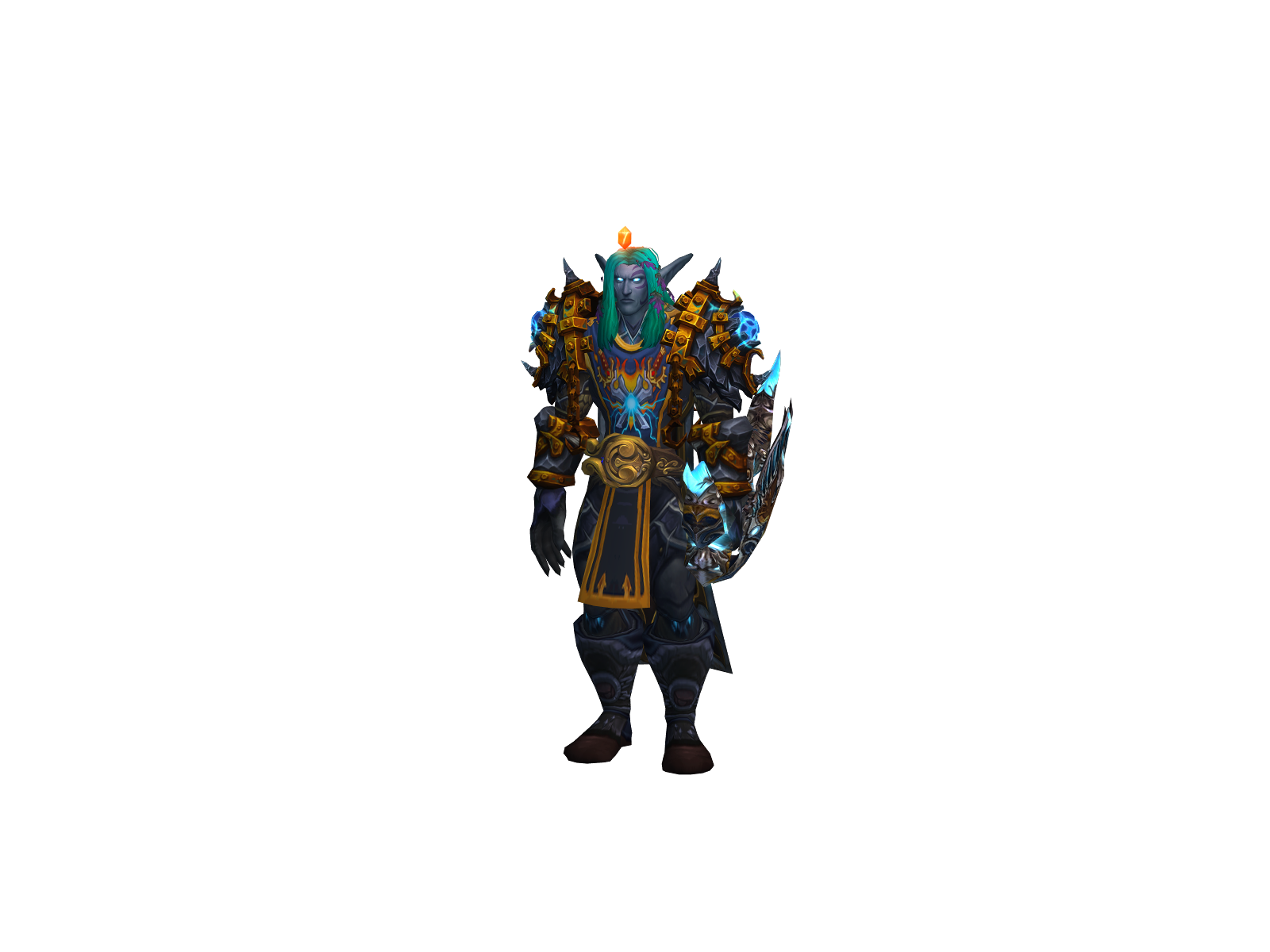 Nightgecko 3D character render