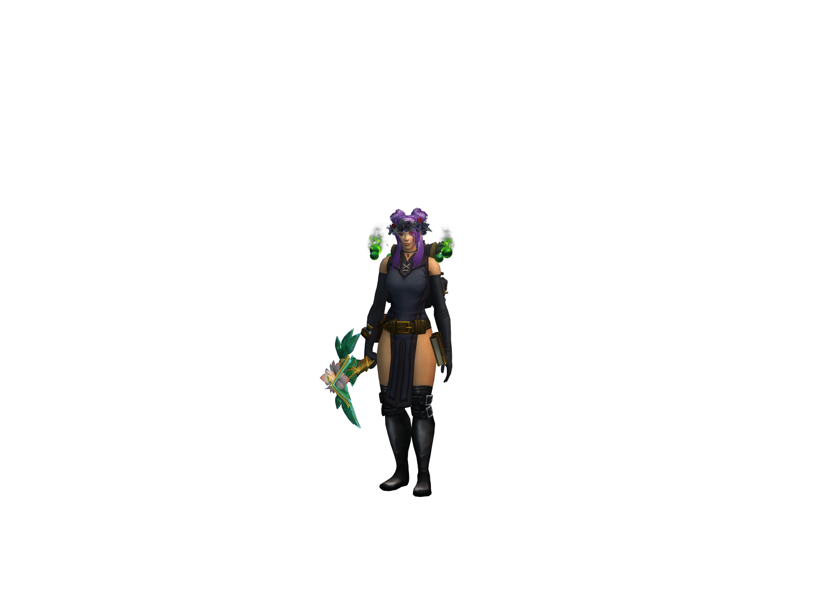 Matsuko 3D character render