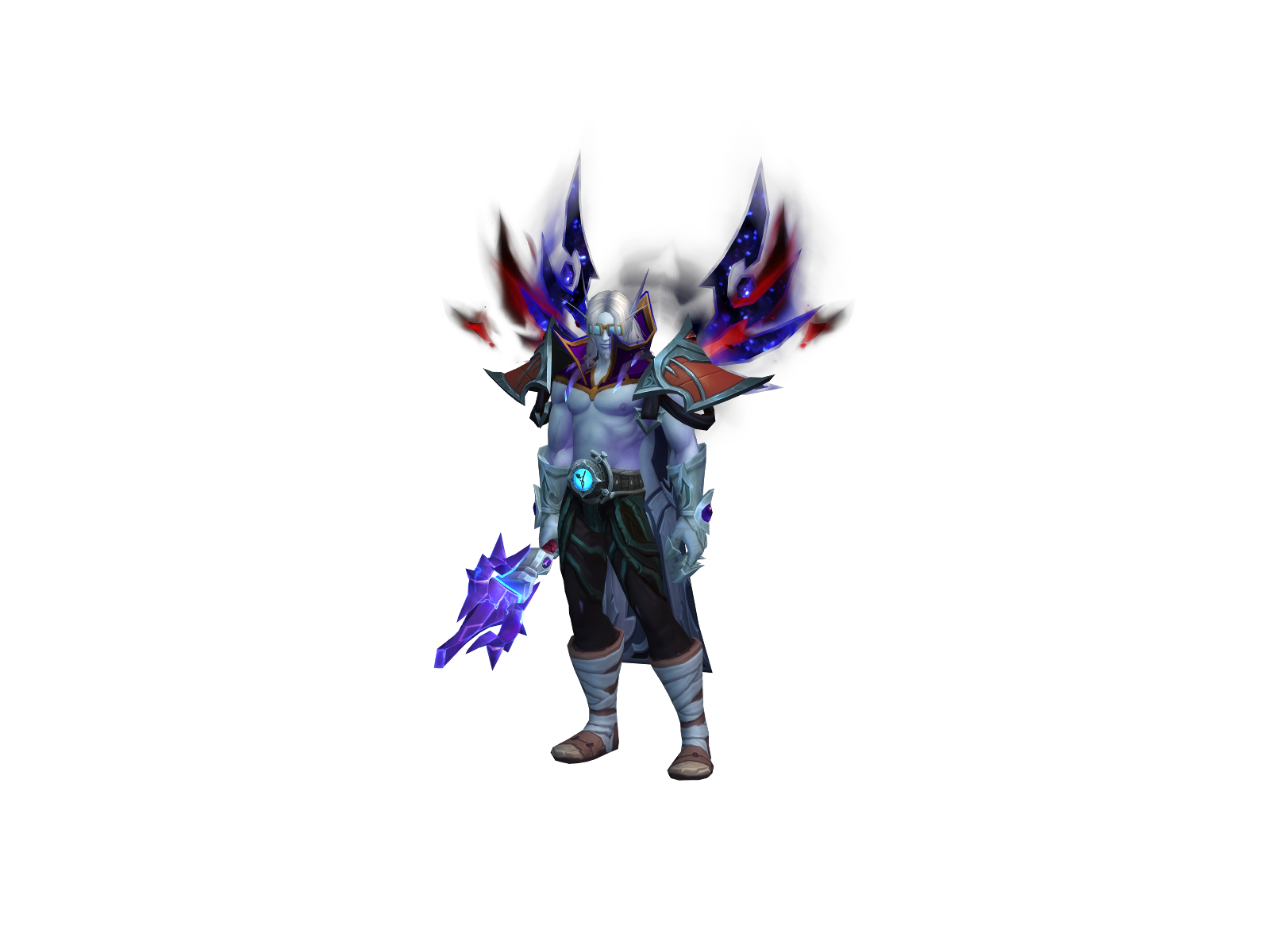 Exoglacier 3D character render