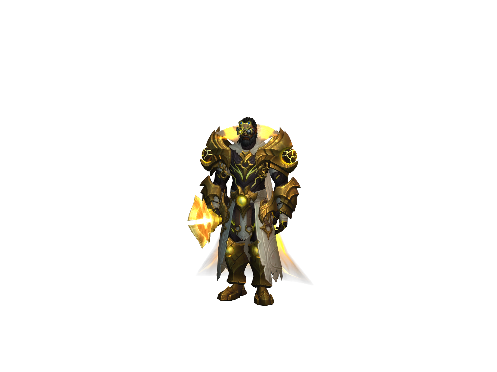 Dzret 3D character render