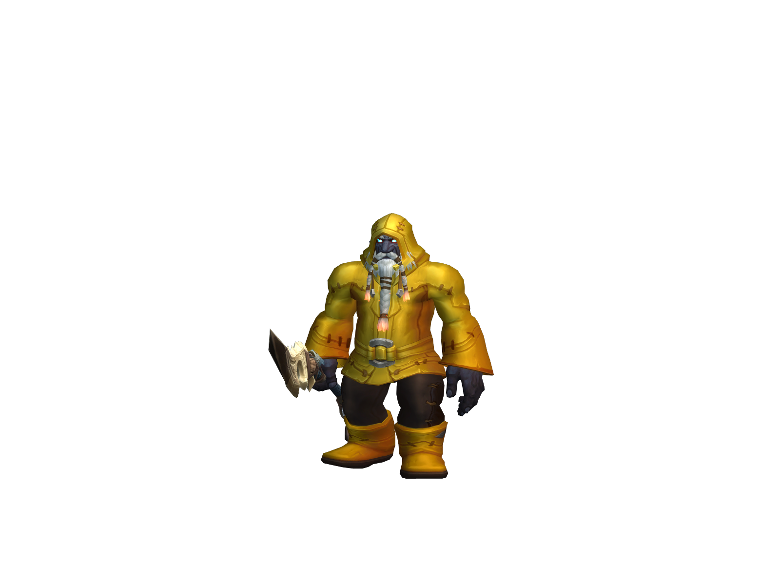 Qberks 3D character render
