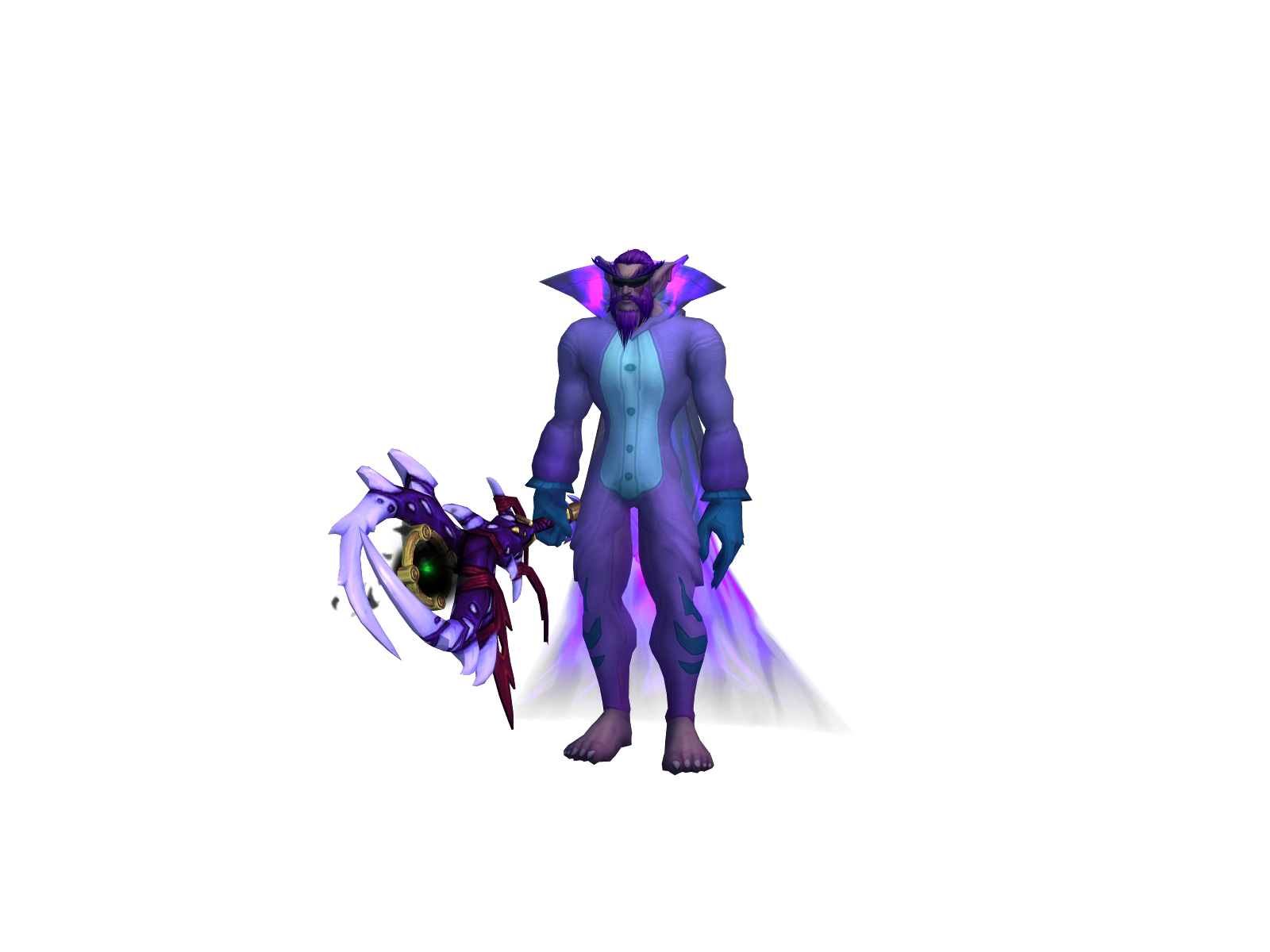 Daynkmyst 3D character render