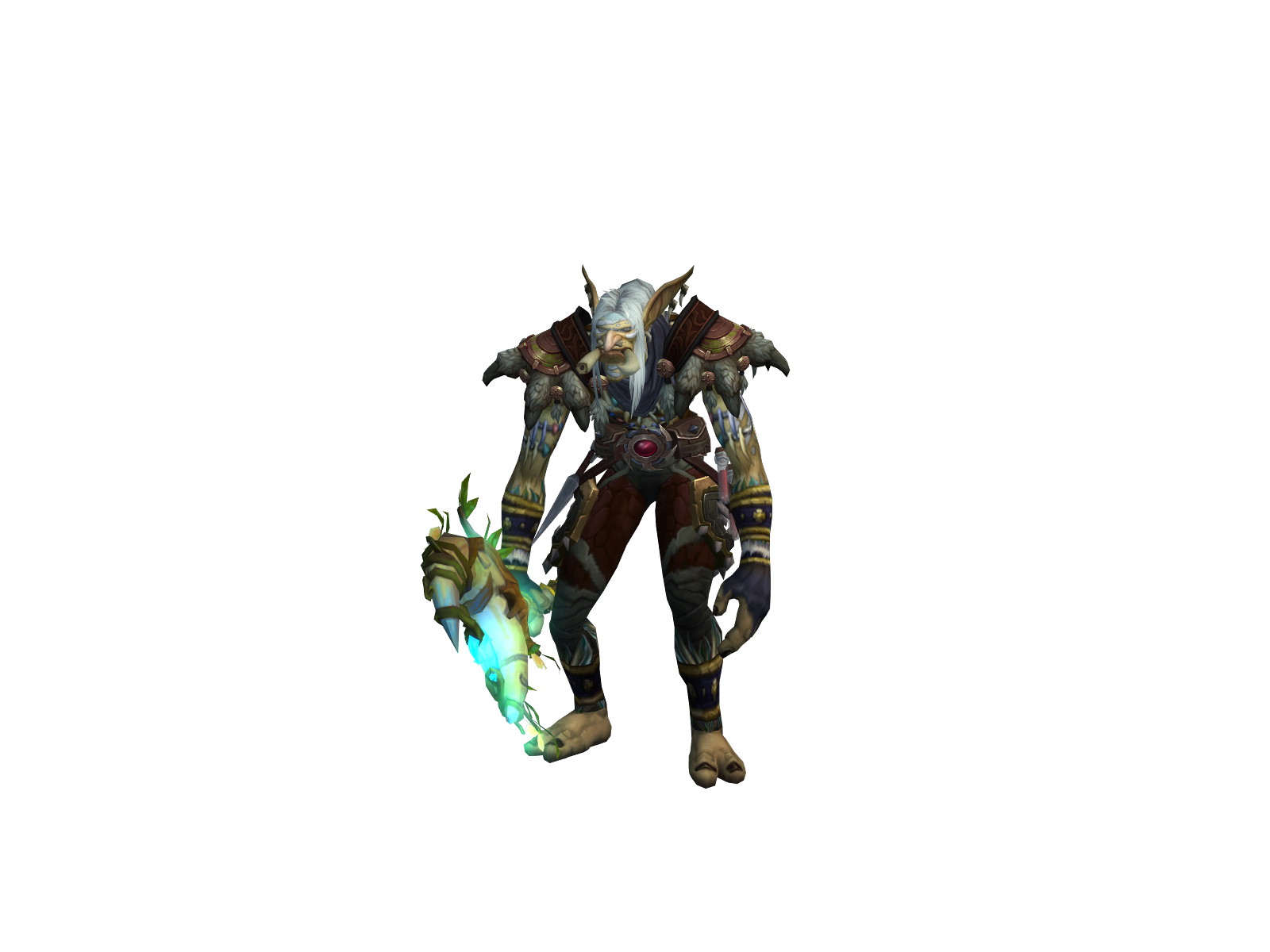 Zulrajas 3D character render