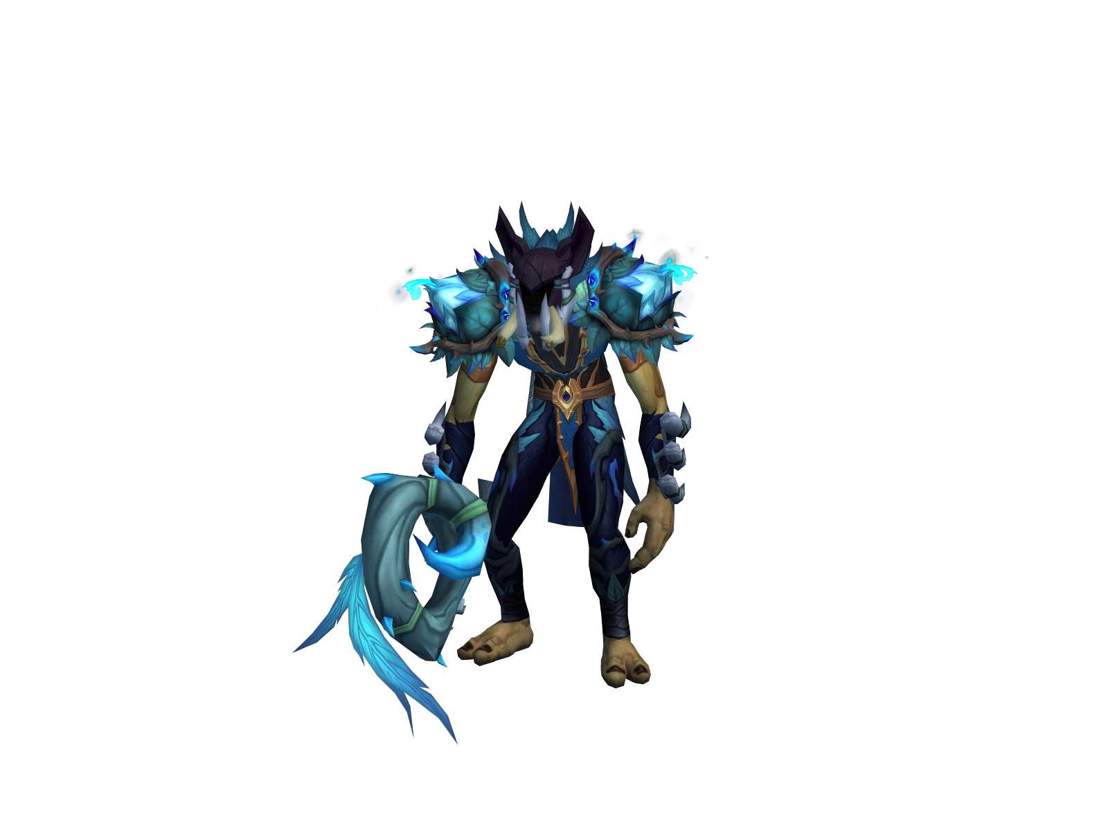 Luipu 3D character render