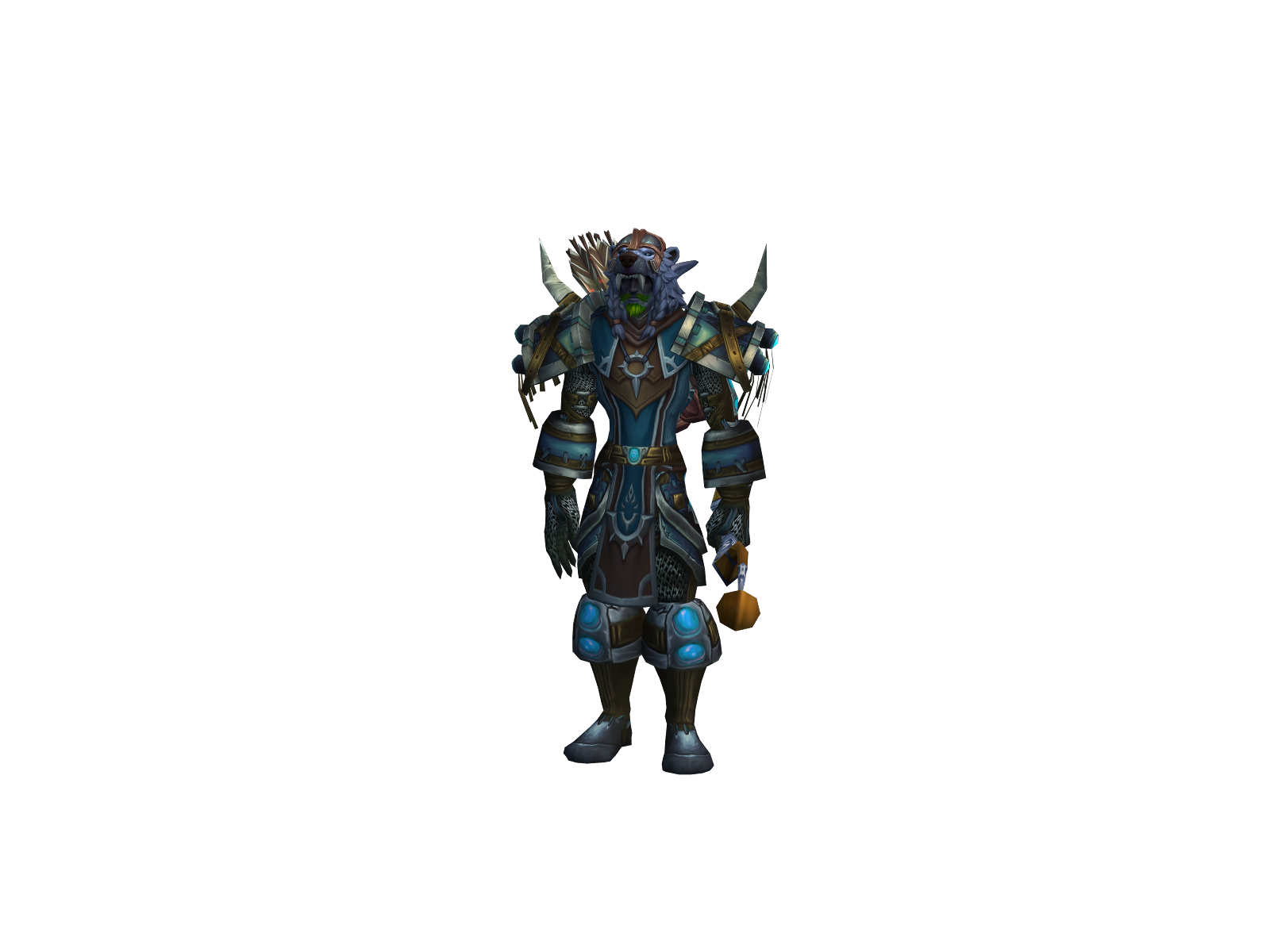 Haldar 3D character render