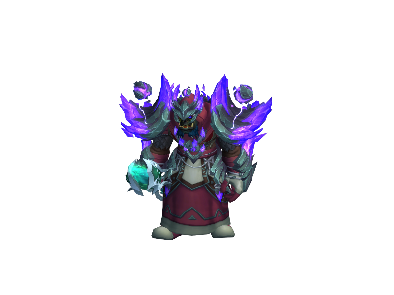 Lodtuspuch 3D character render