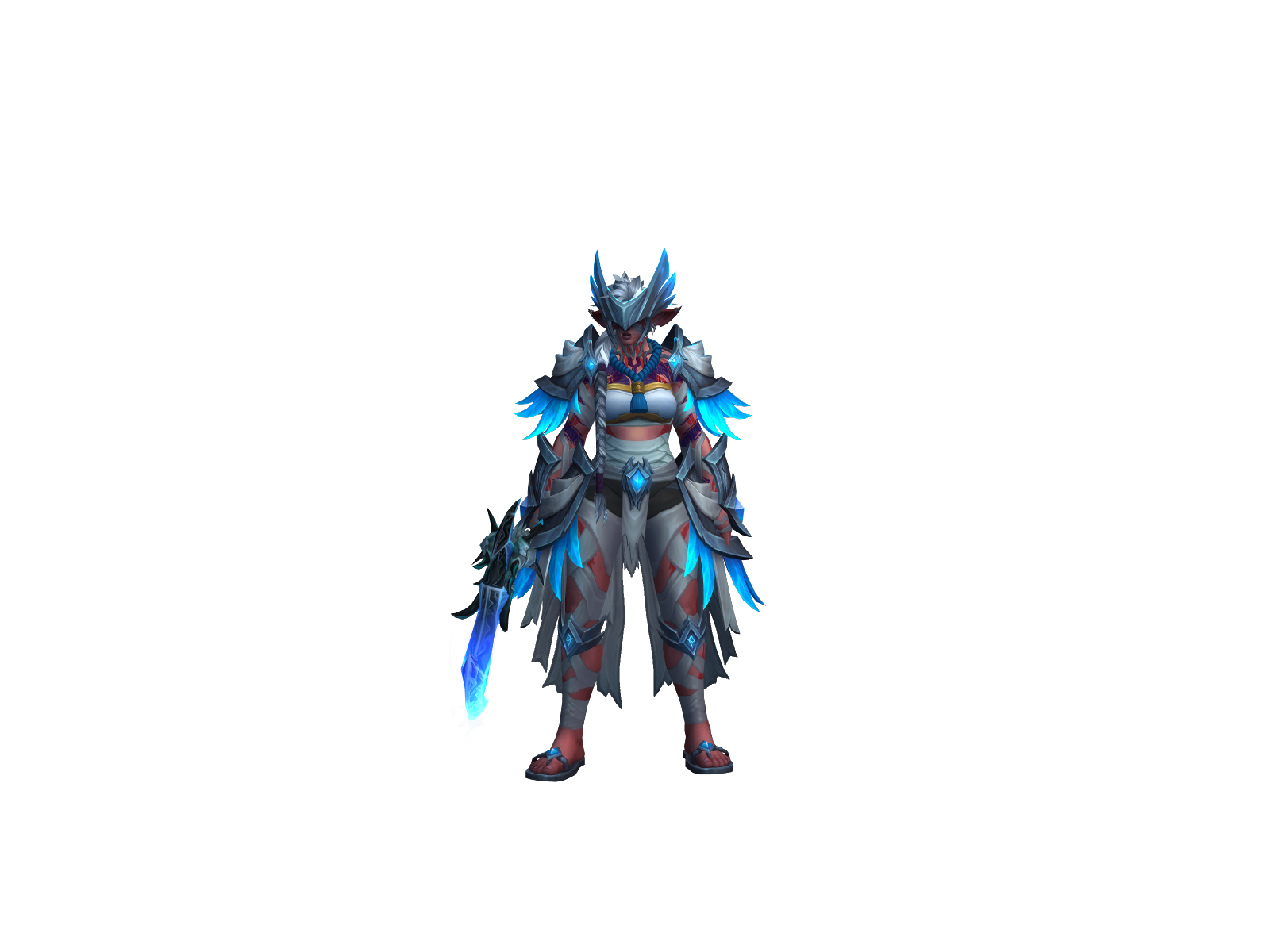 Hécate 3D character render