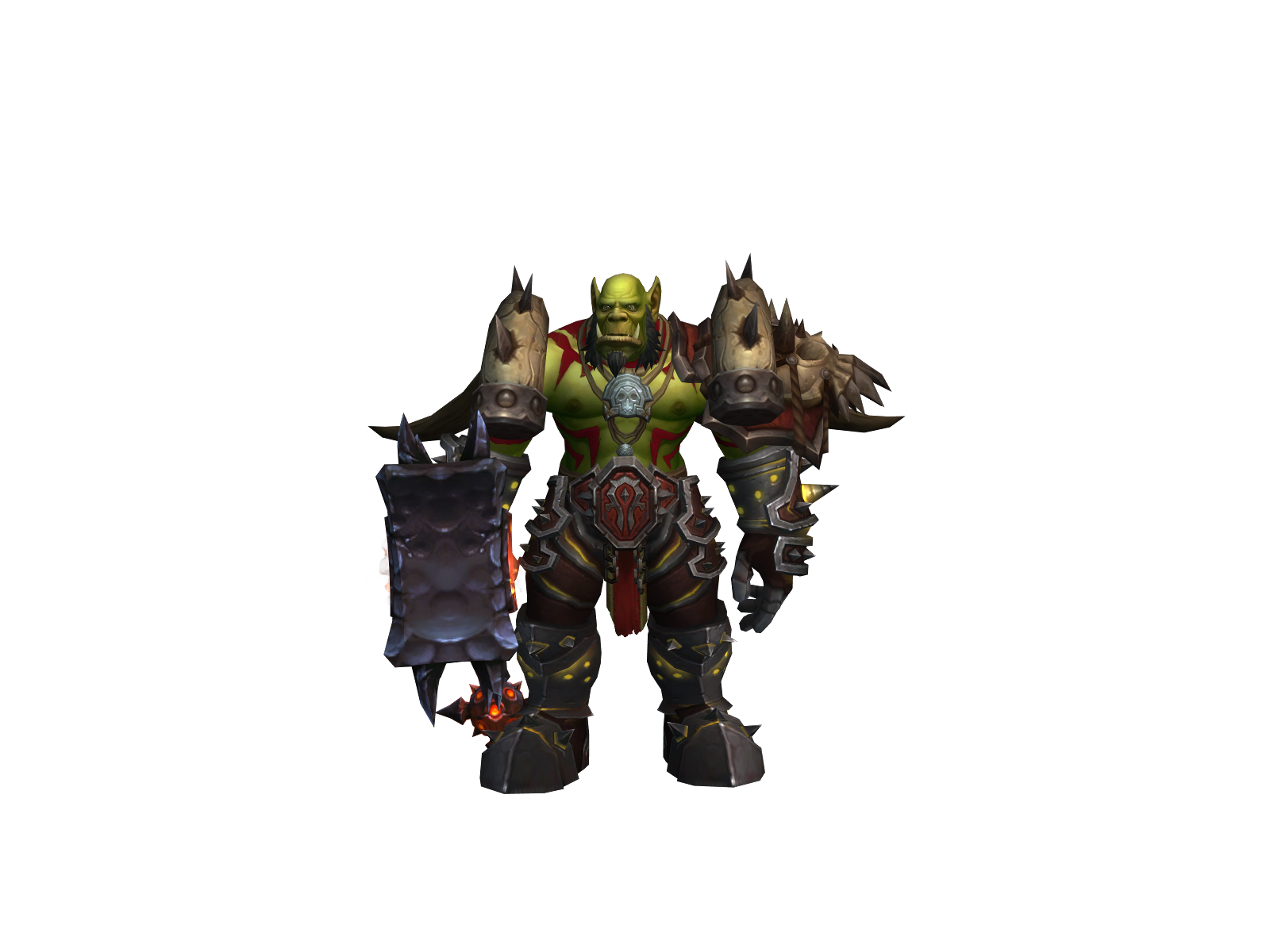 Blayden 3D character render