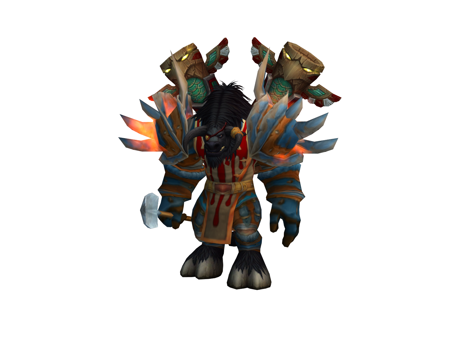 Drezzul 3D character render