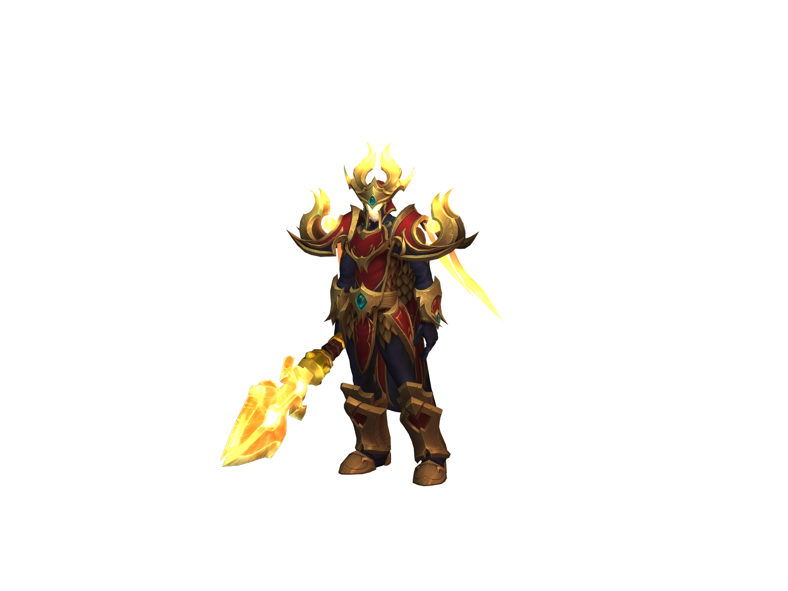 Luminspear 3D character render