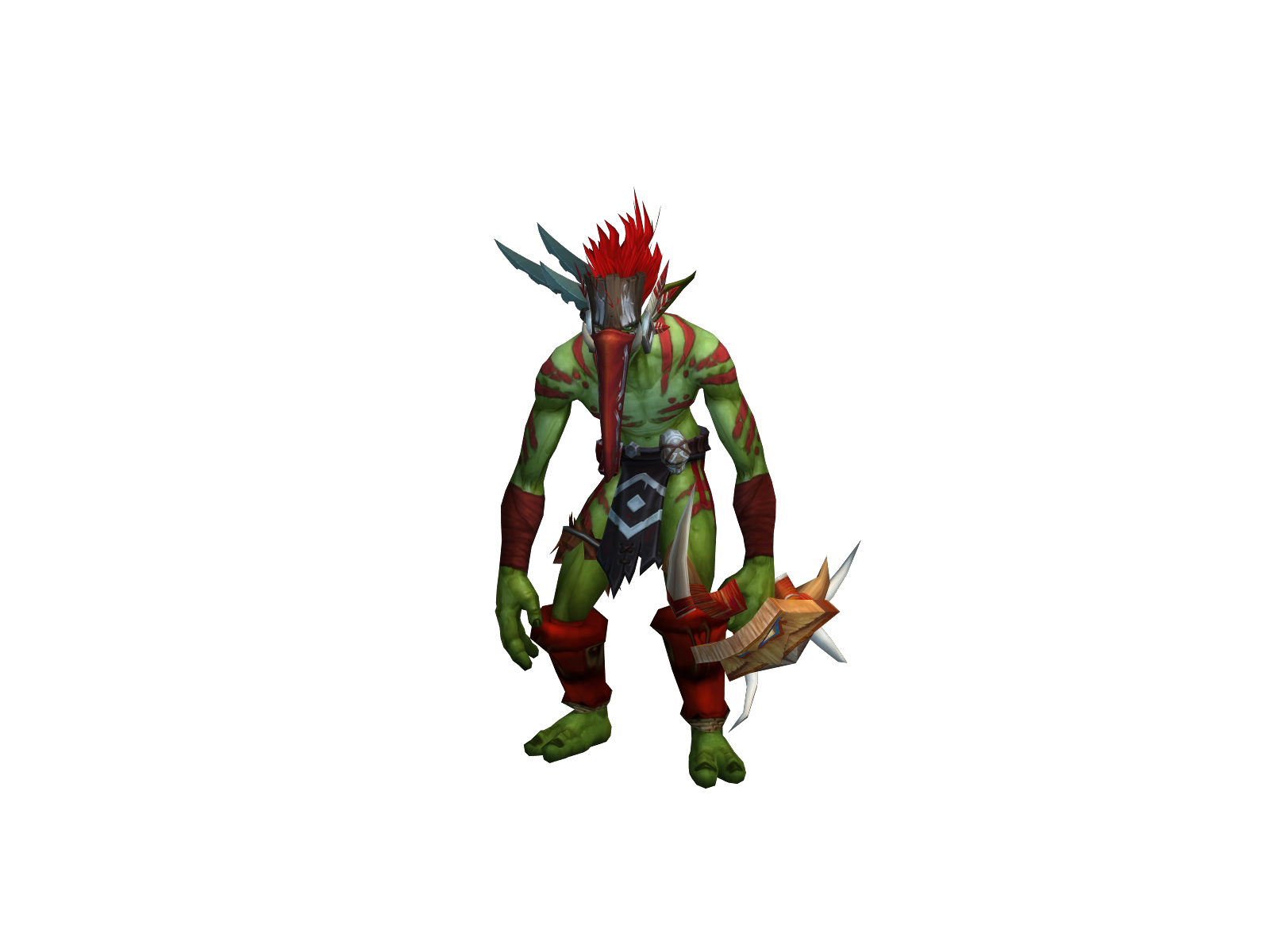 Rhunakk 3D character render