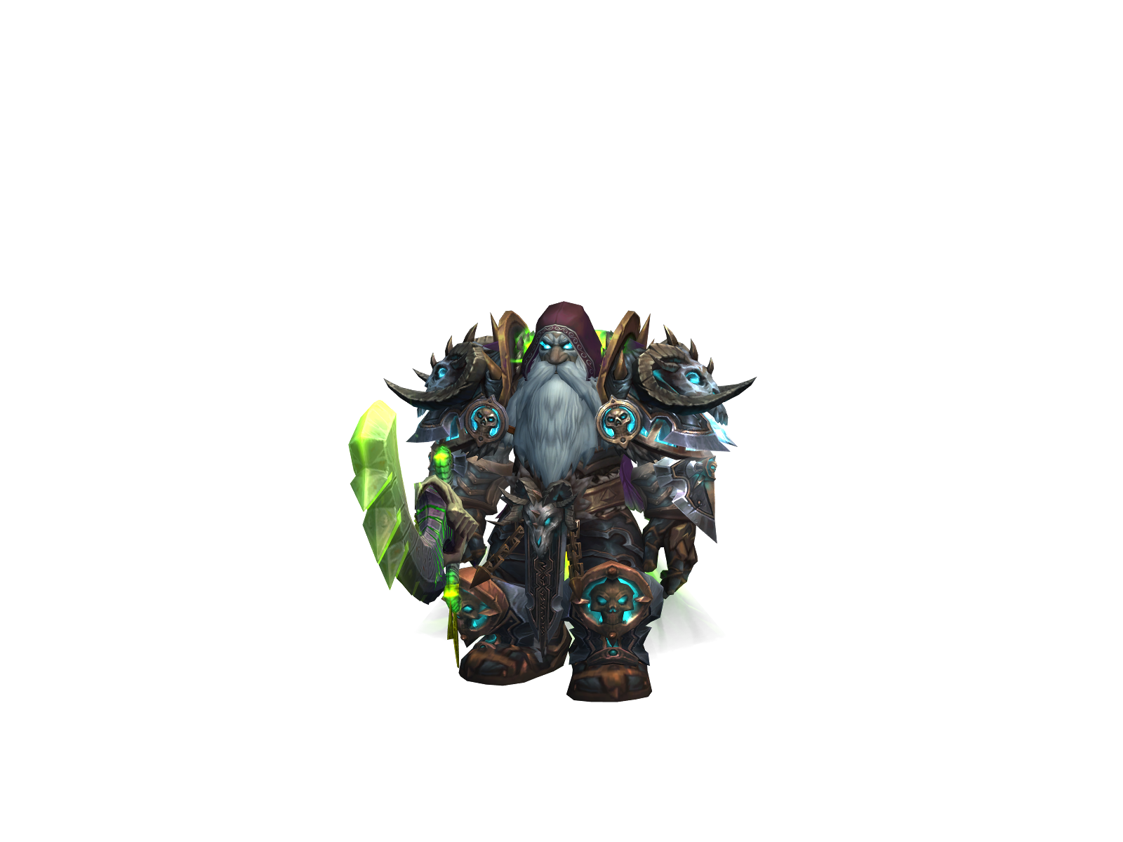 Grungnir 3D character render