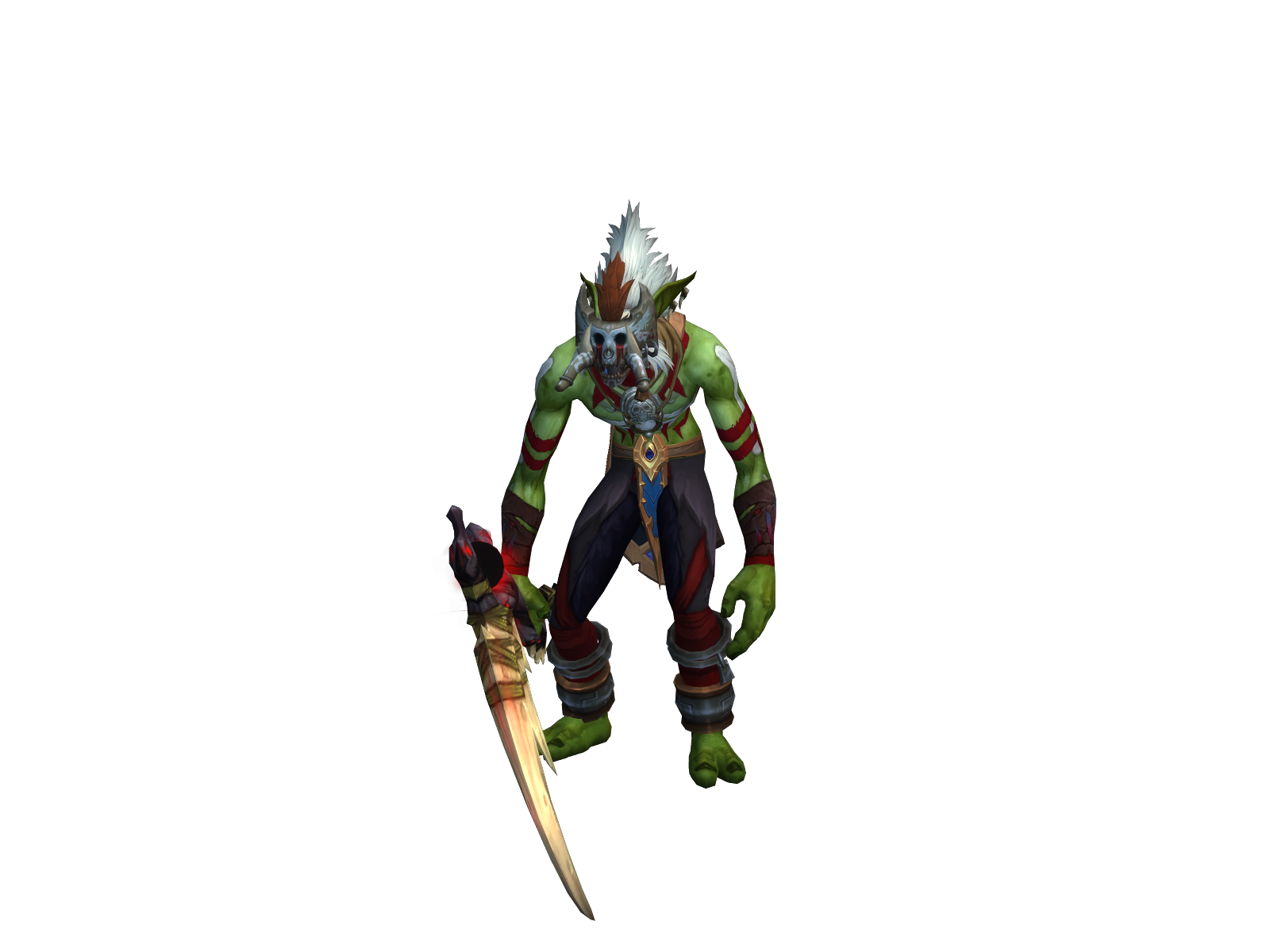 Tecciztecatl 3D character render