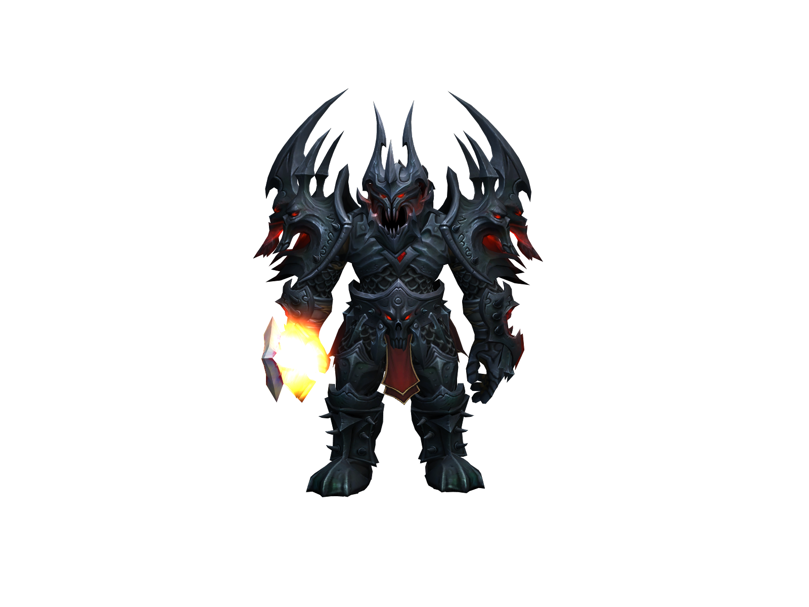 Oxil 3D character render