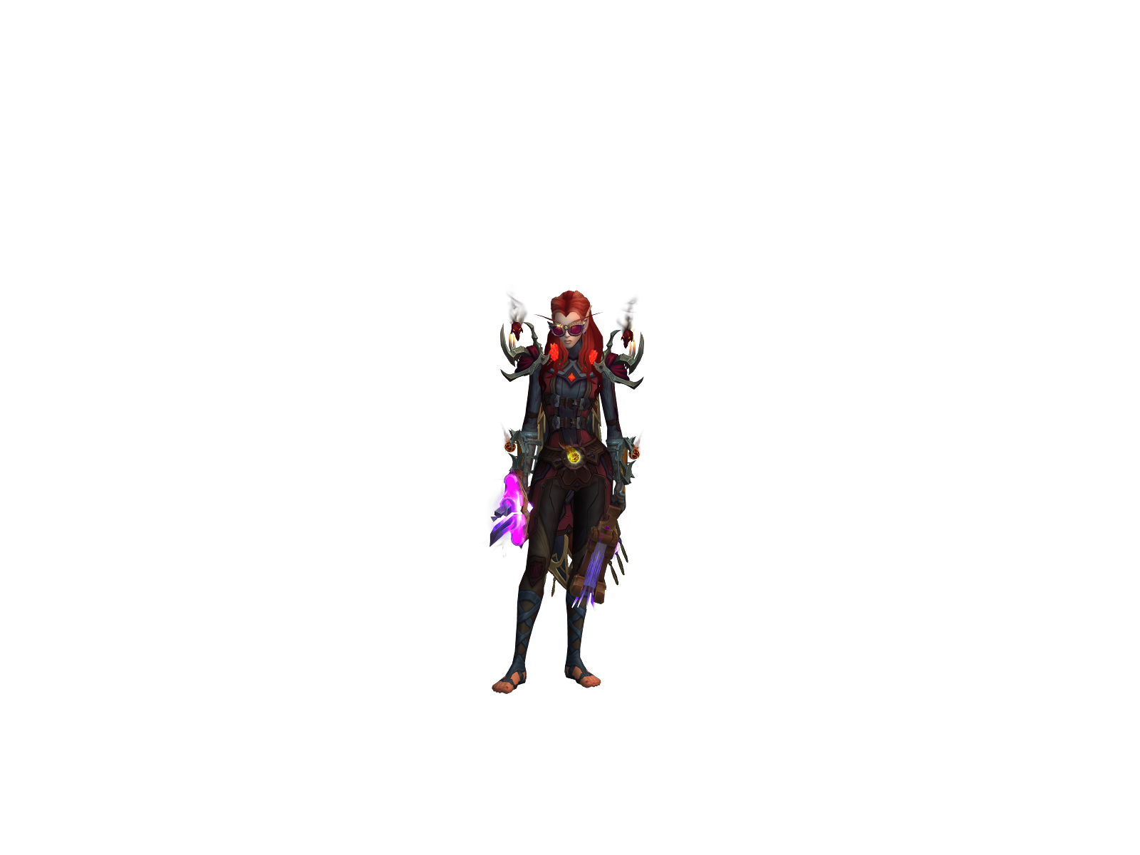 Demonkronic 3D character render