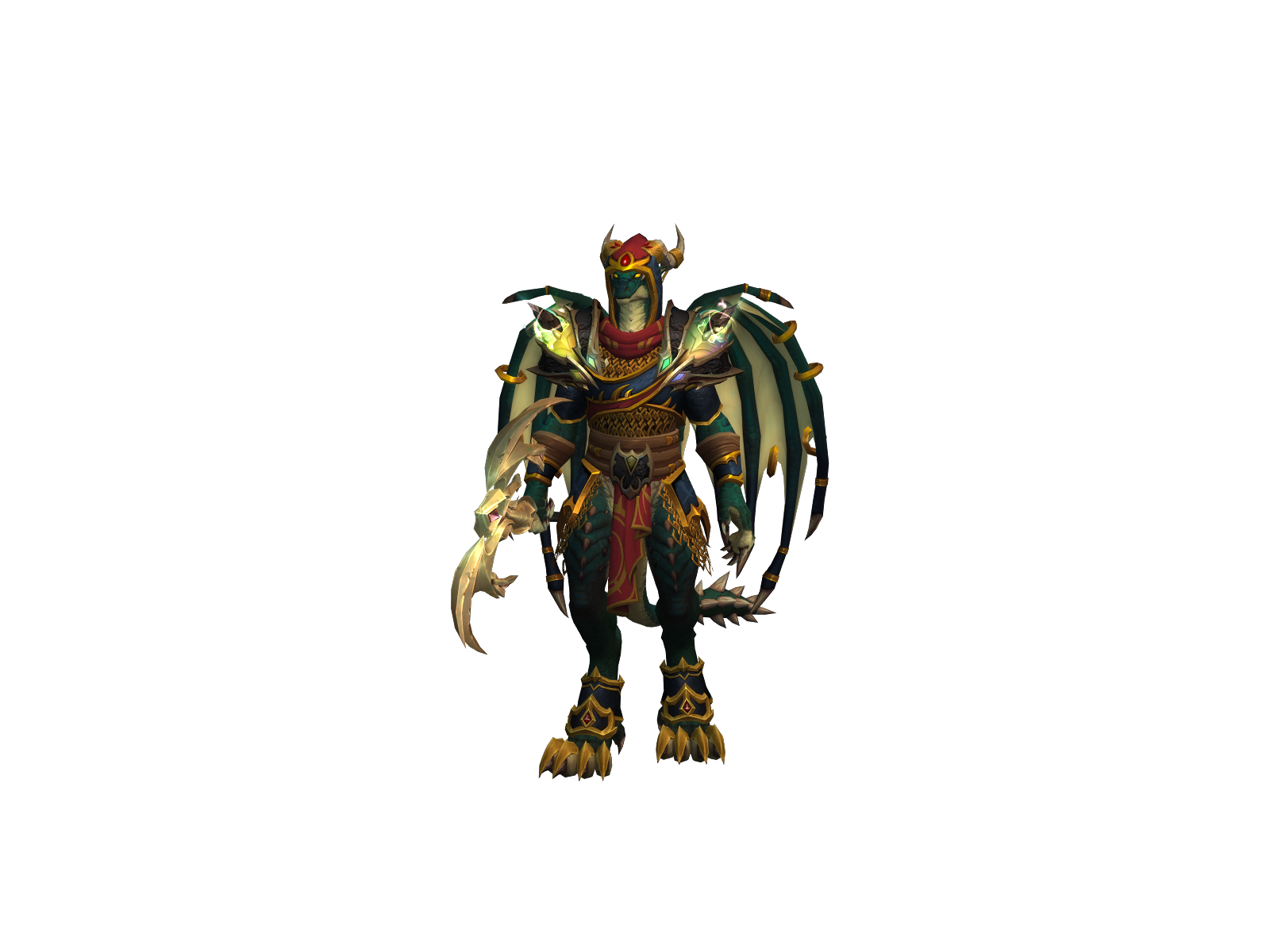 Pensacola 3D character render