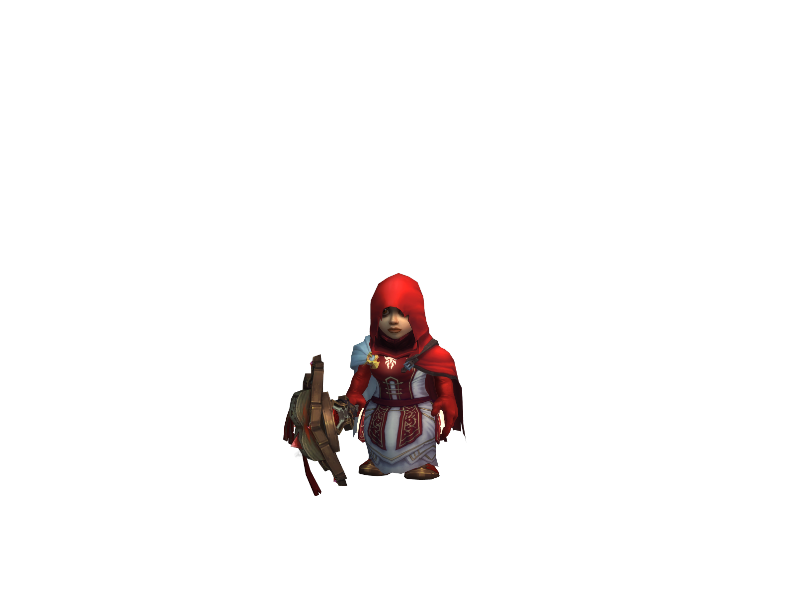 Clawra 3D character render