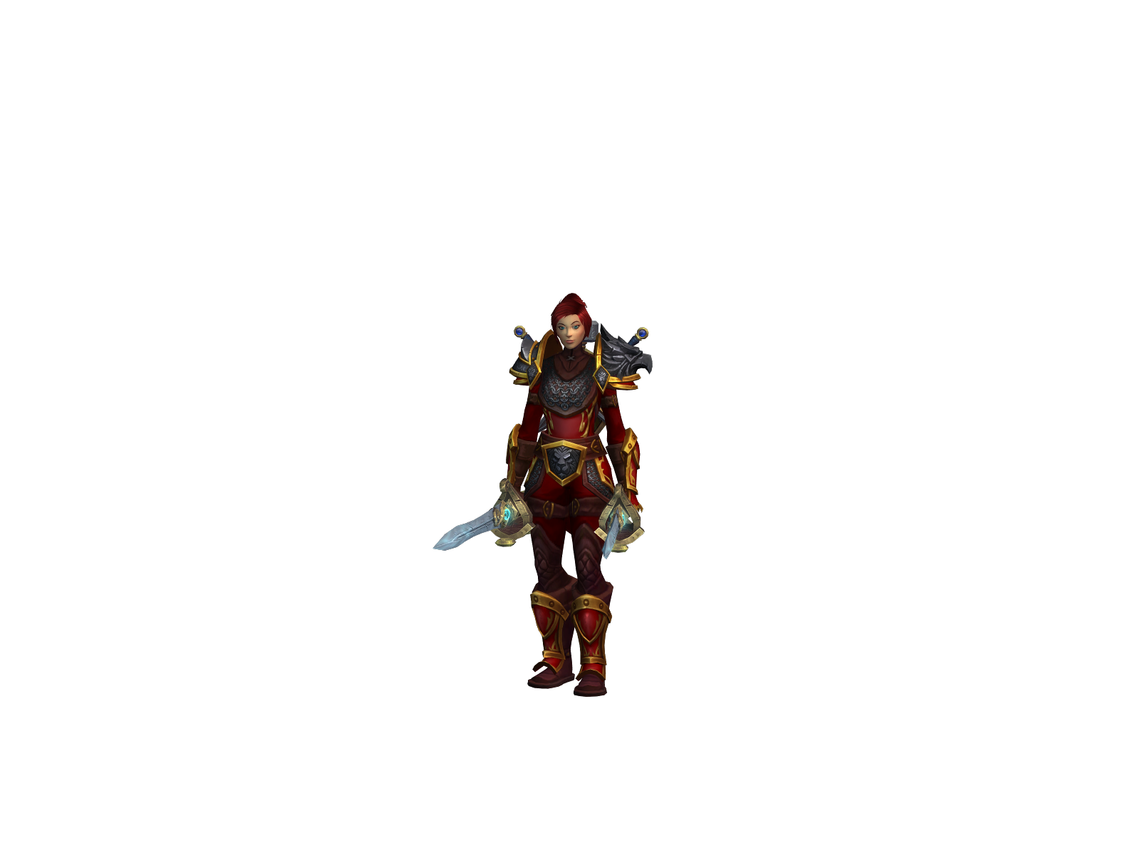 Lunamelody 3D character render