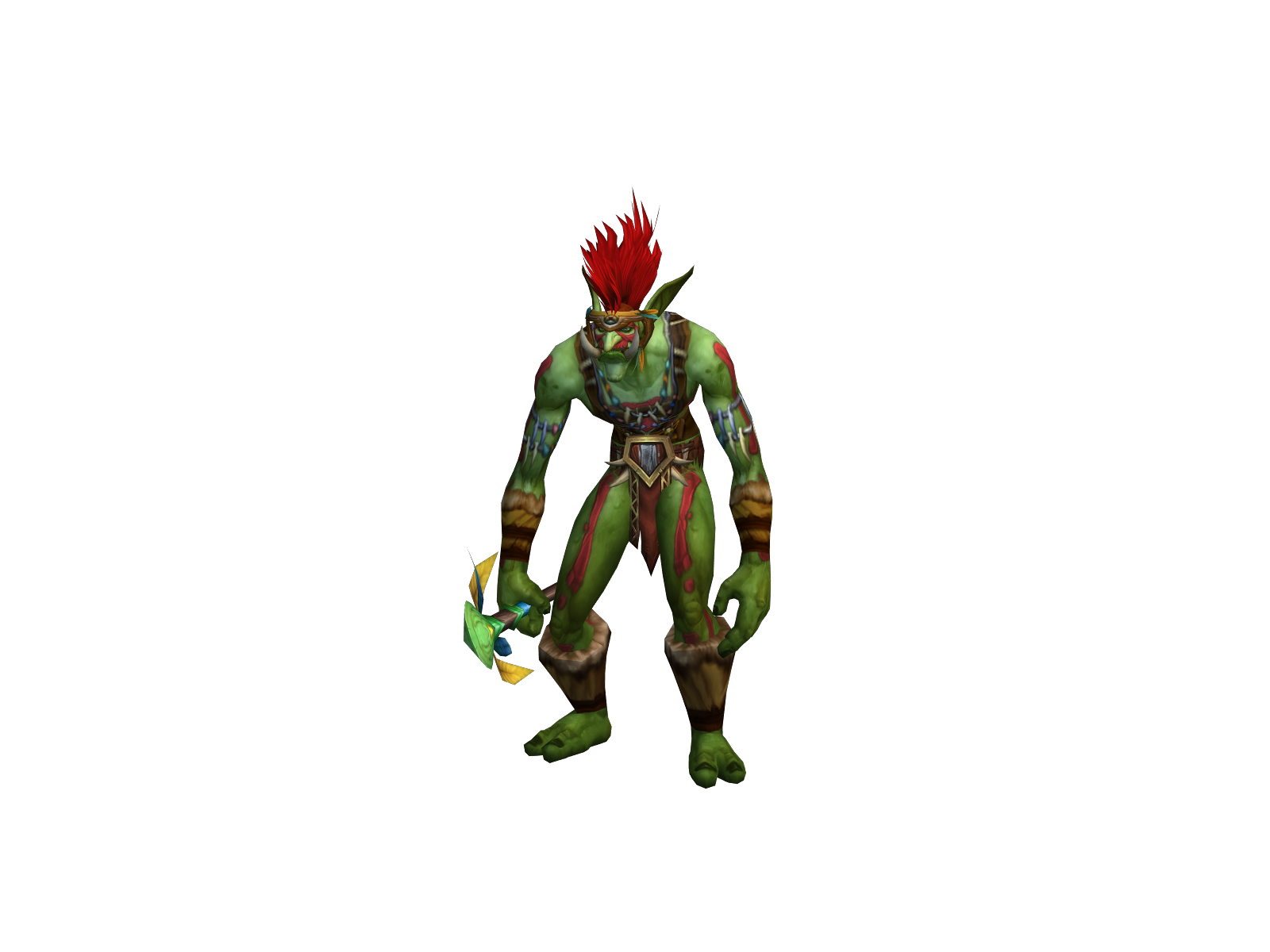 Zraxth 3D character render