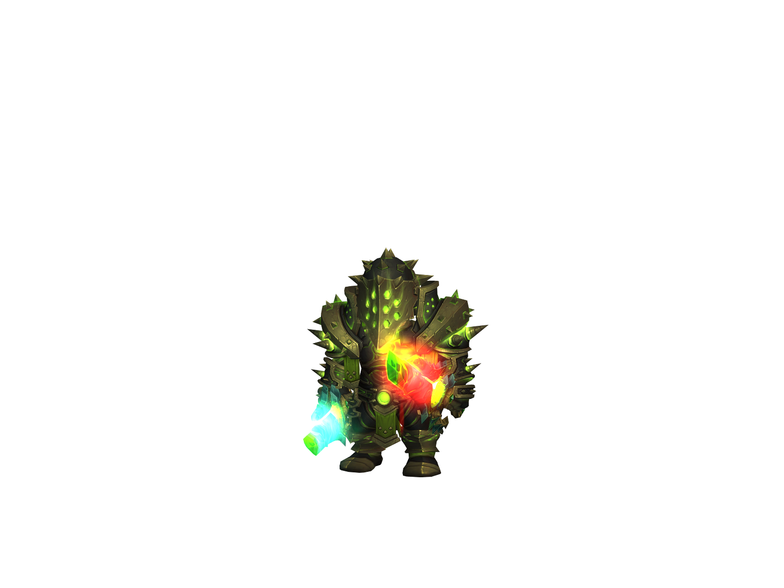 Gedders 3D character render