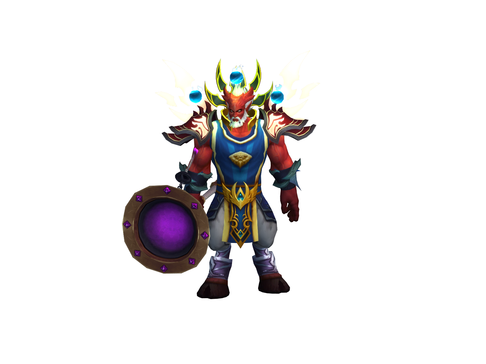 Flashira 3D character render