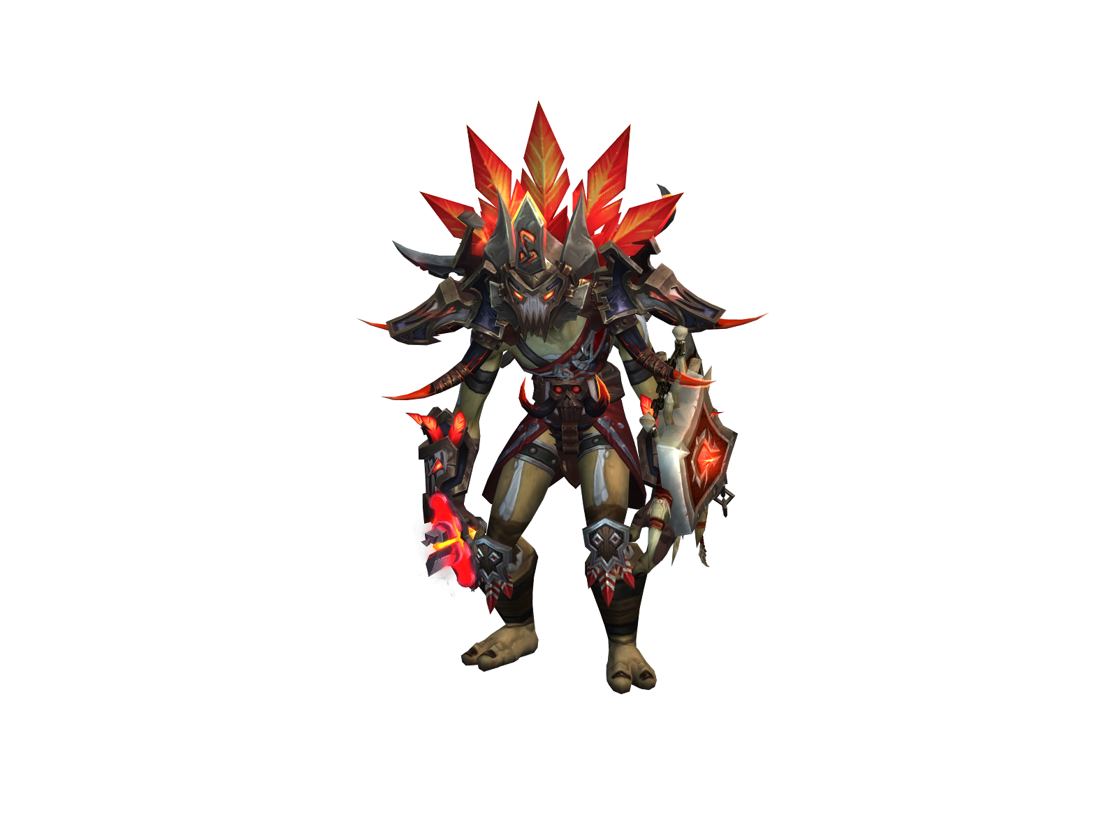 Aluxe 3D character render