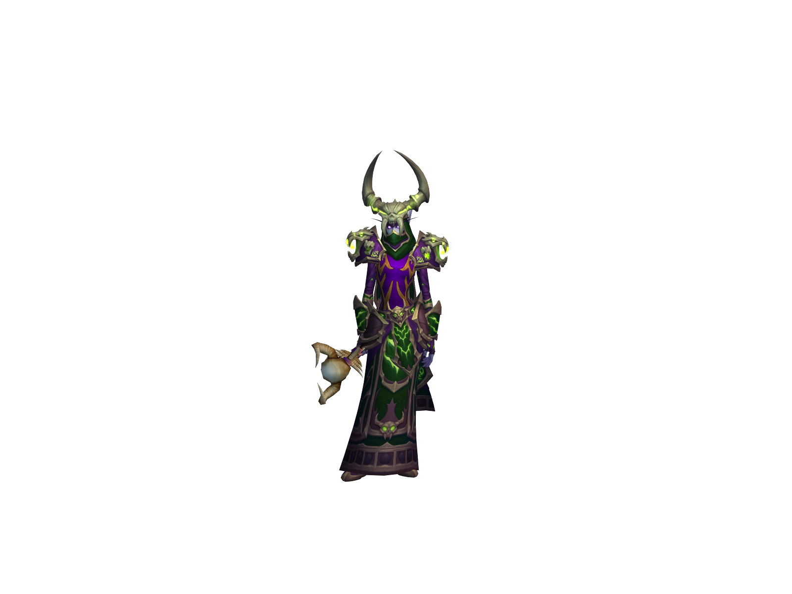Fjernt 3D character render