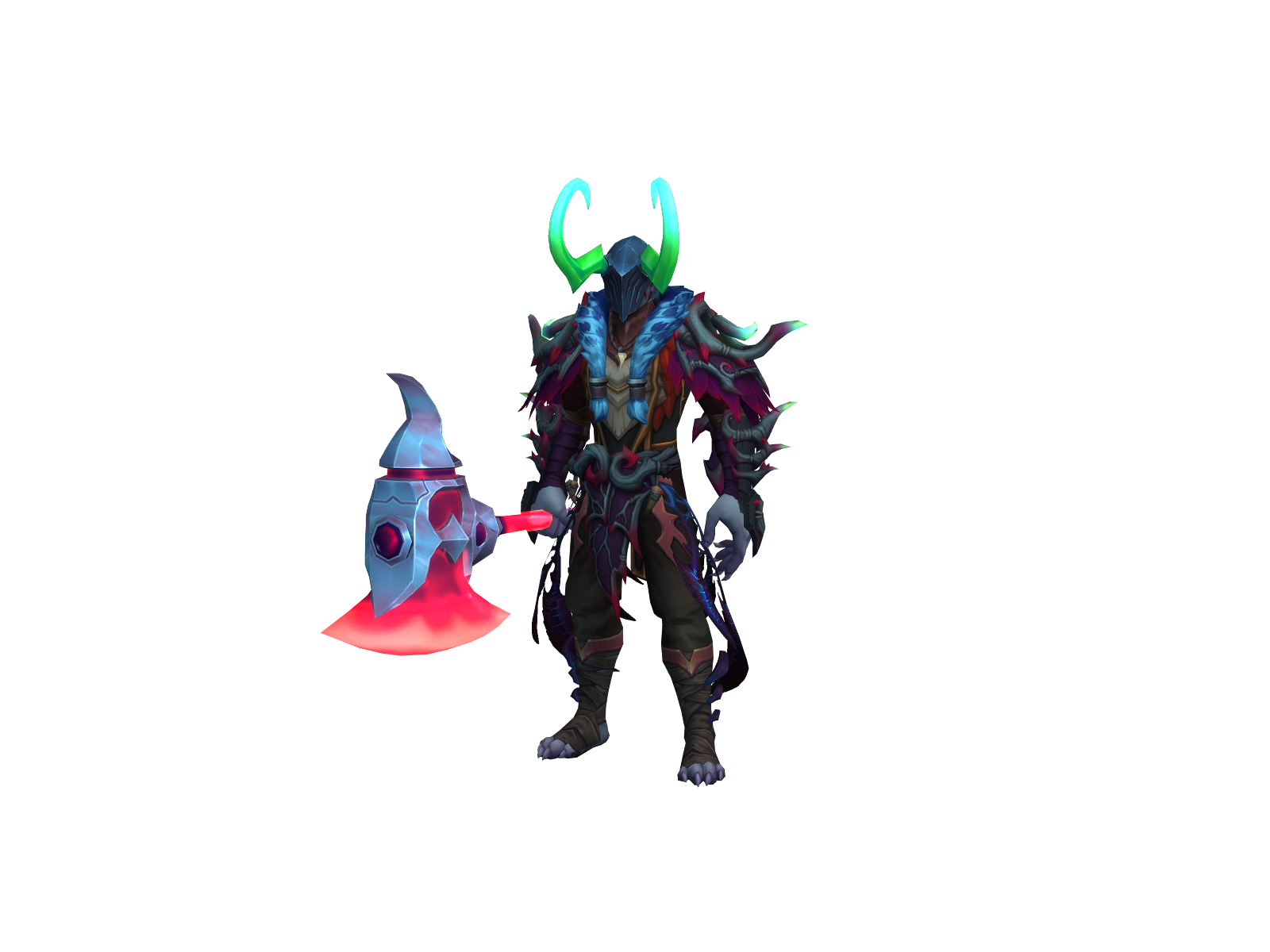Dogbelly 3D character render