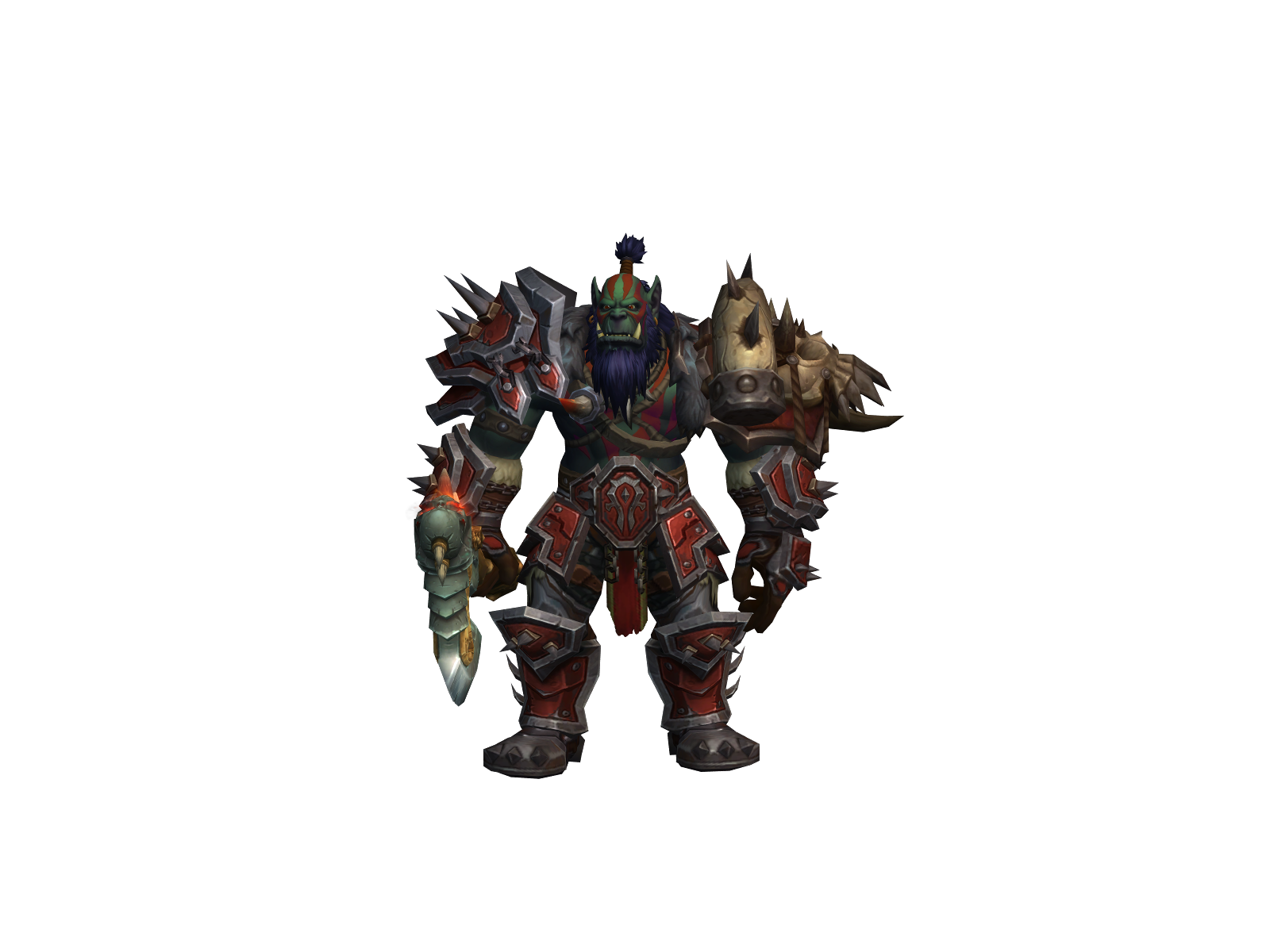 Renosh 3D character render
