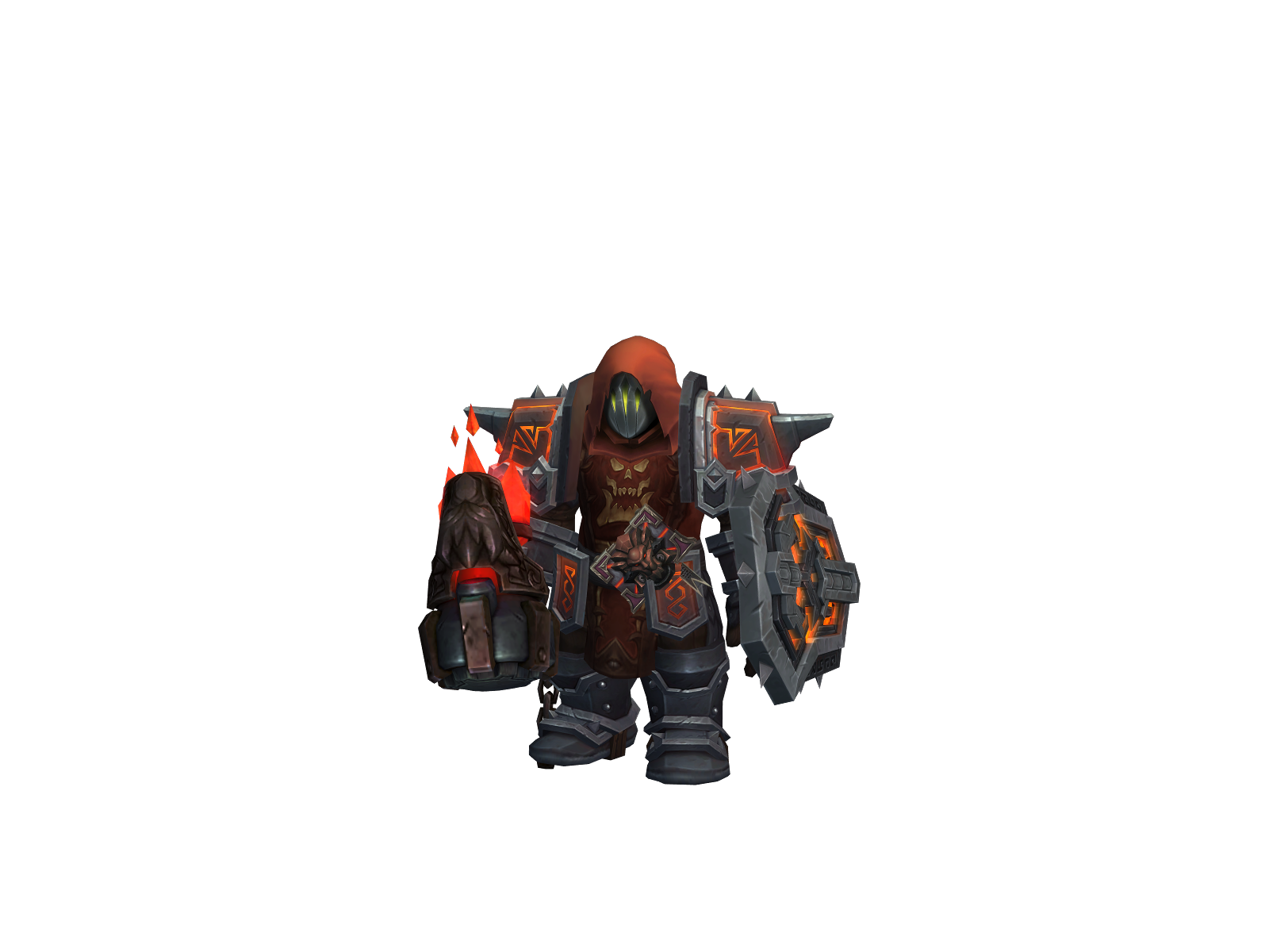 Brolakk 3D character render