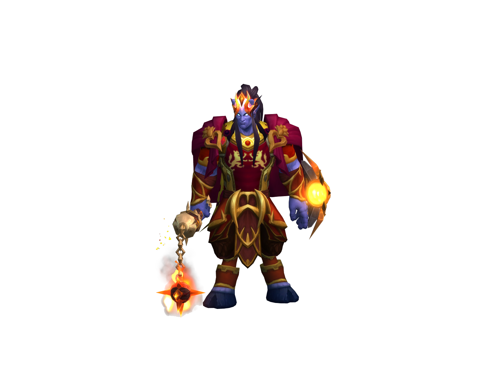 Aethernus 3D character render
