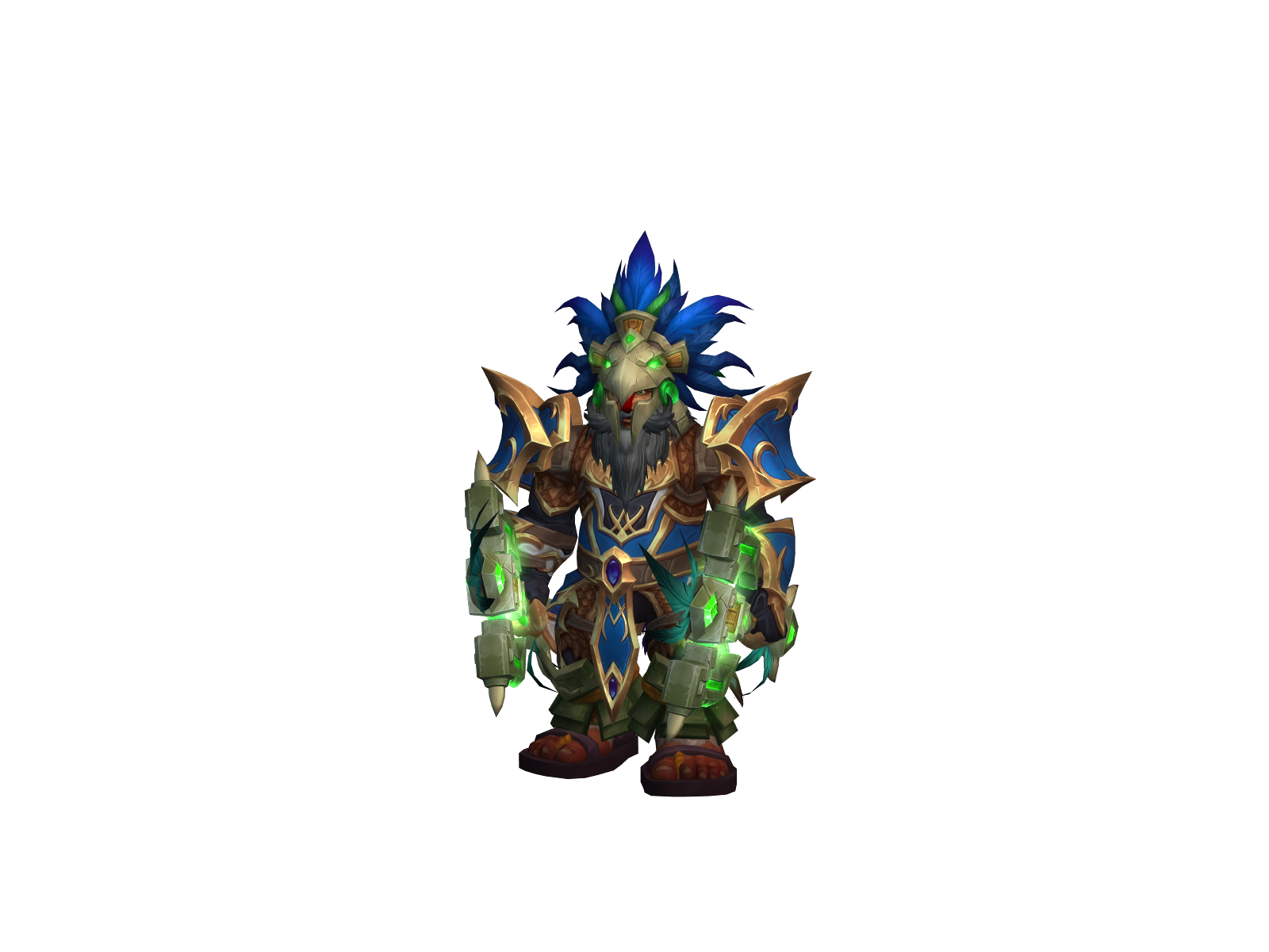 Crushendoh 3D character render